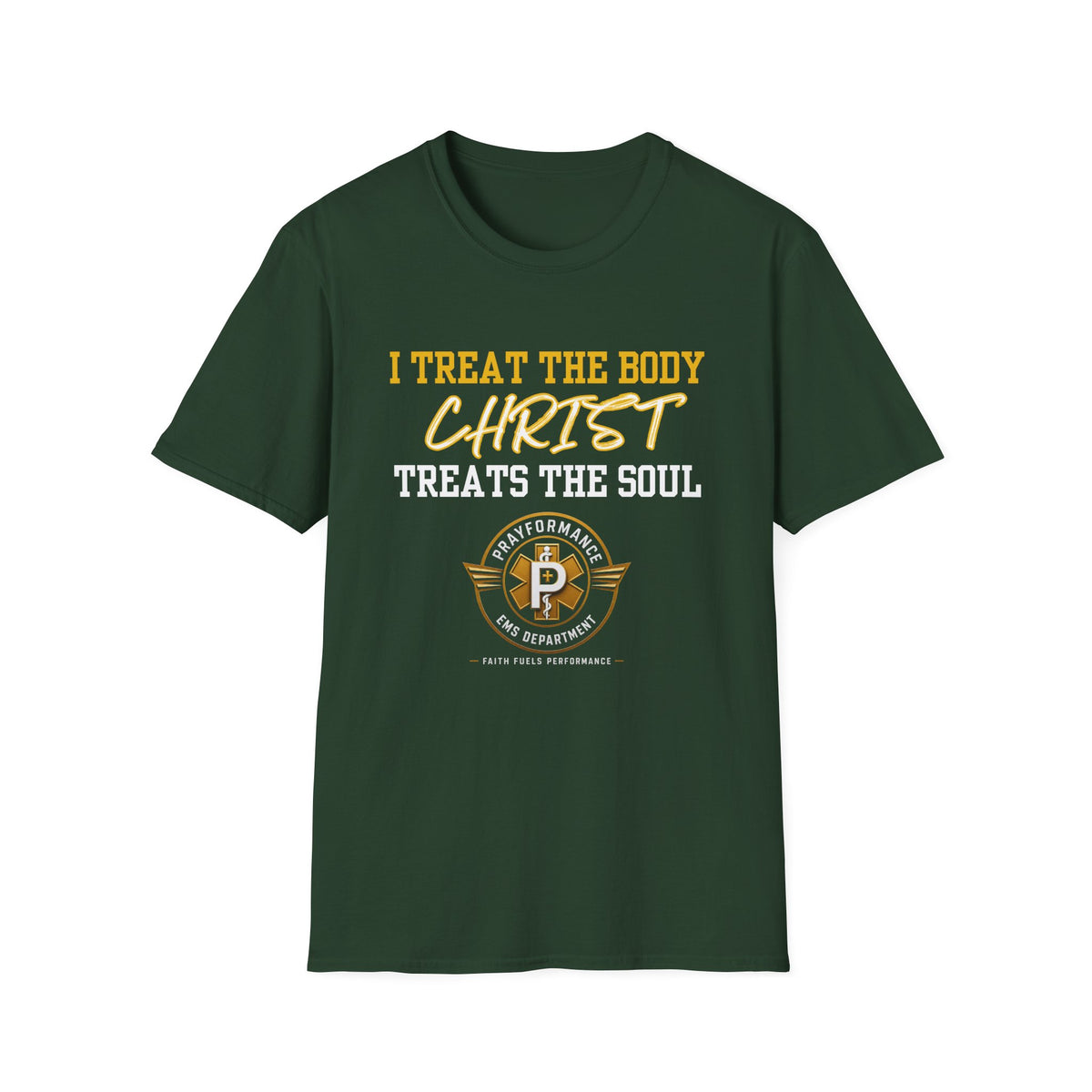 Christ Heals the Soul – Unisex Softstyle T-Shirt