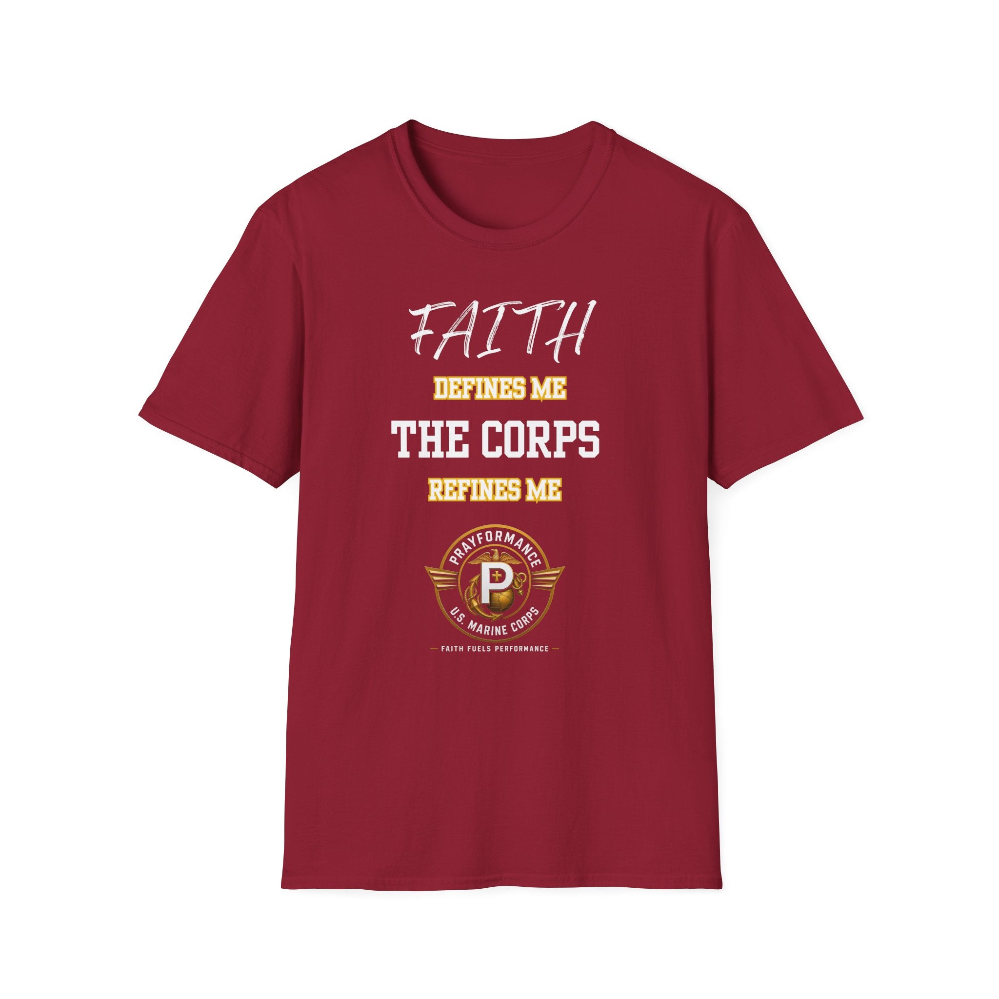 Faith Defines Me Unisex Softstyle T-Shirt
