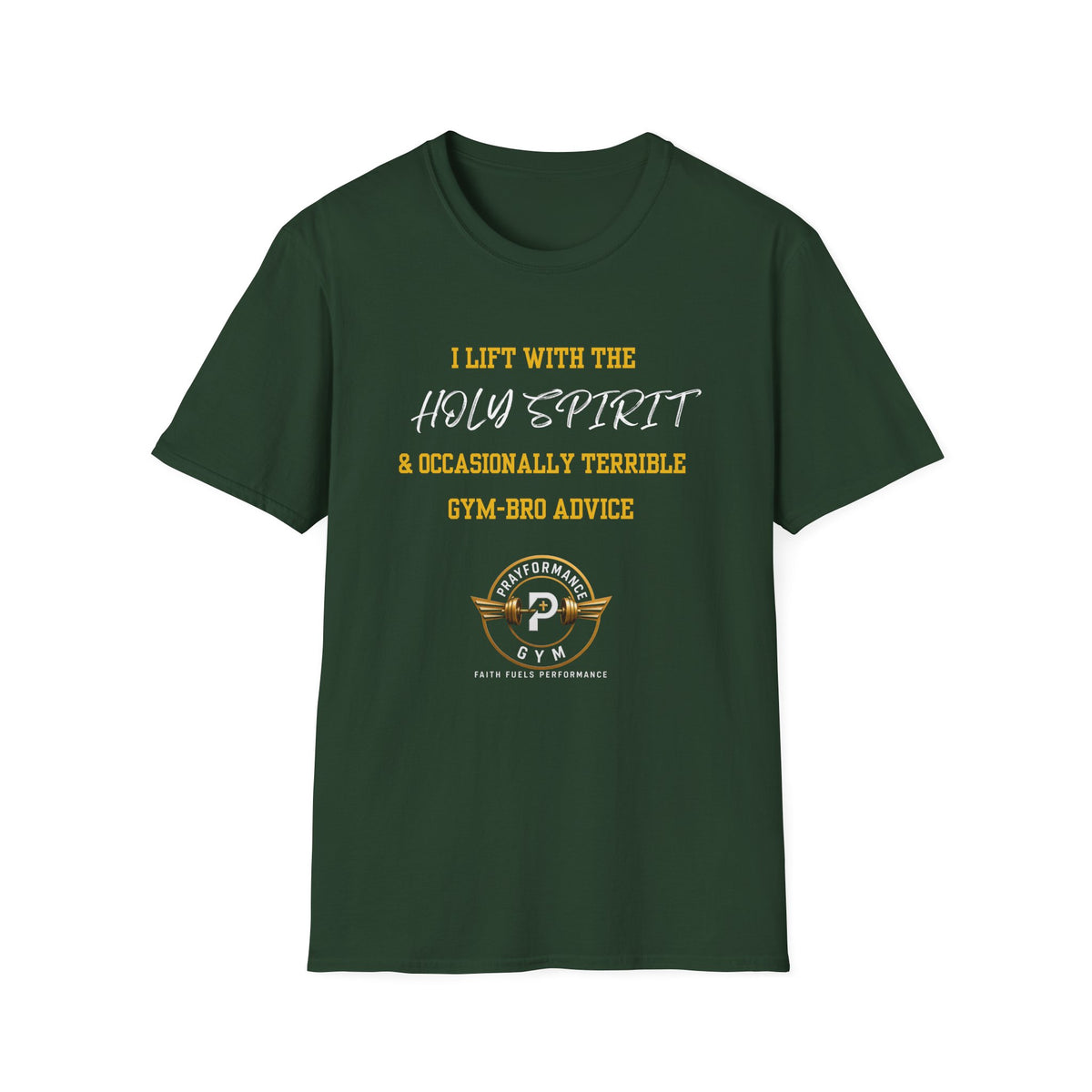 Lift With The Holy Spirit Unisex Softstyle T-Shirt