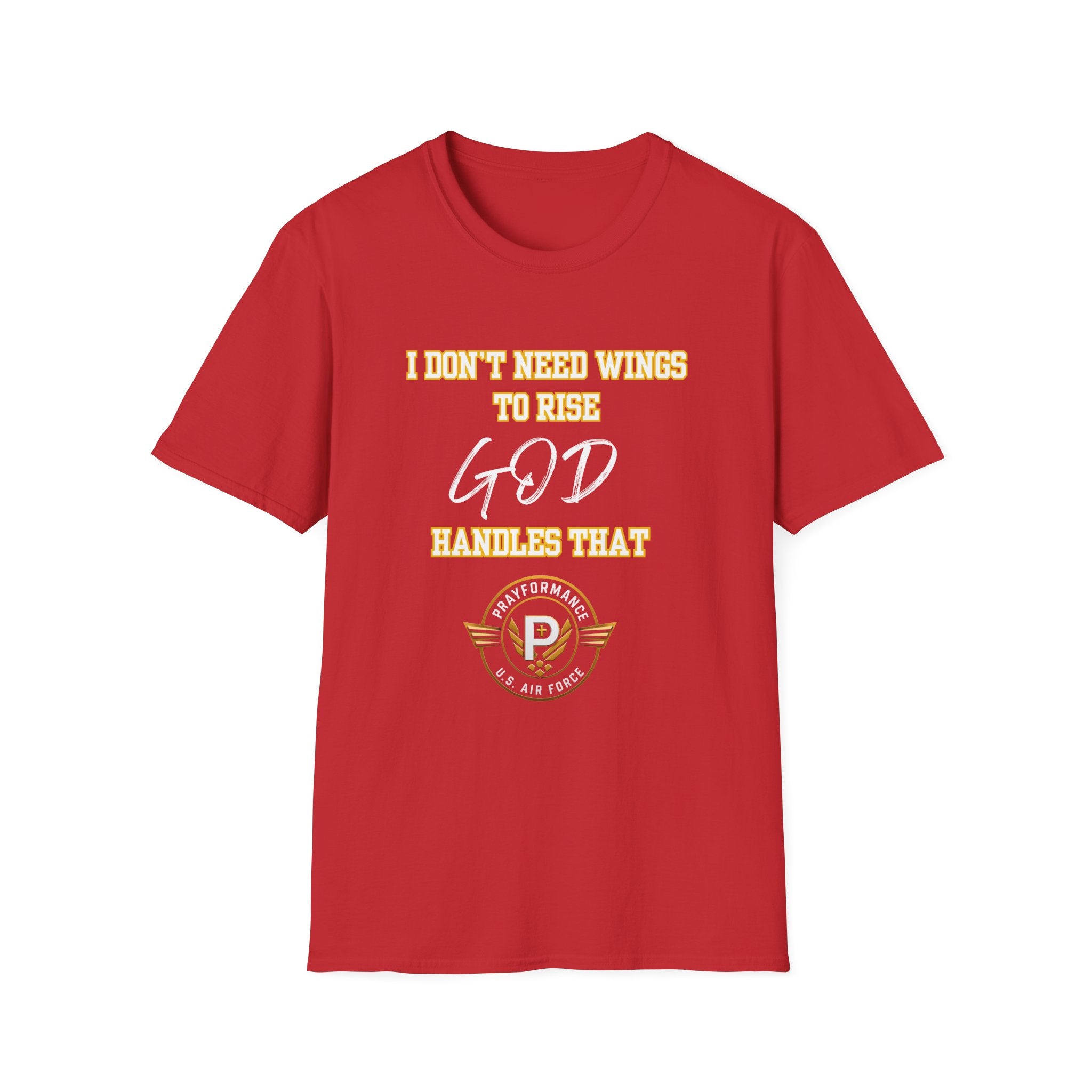 God Handles That Unisex Softstyle T-Shirt