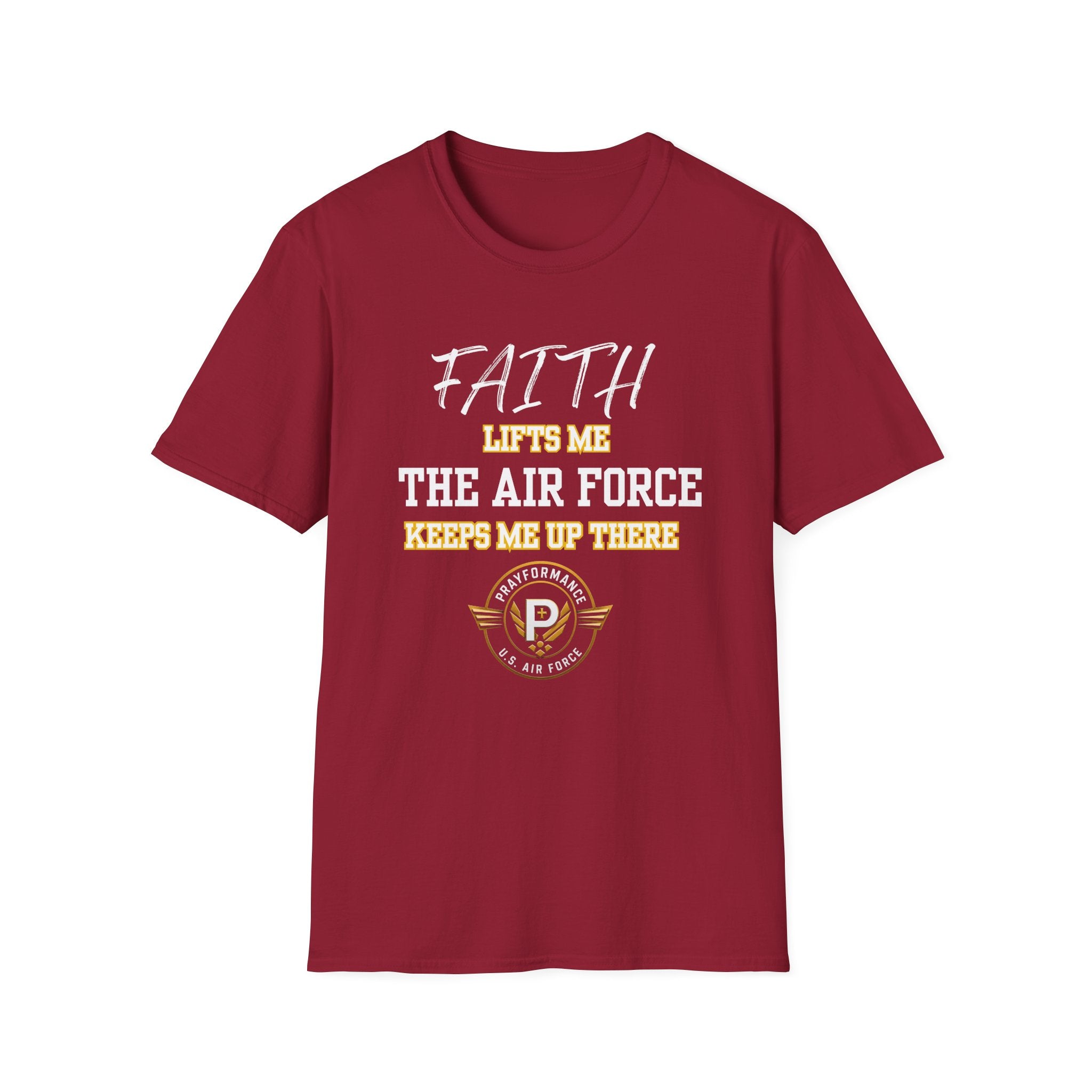 Faith Lifts Me Unisex Softstyle T-Shirt