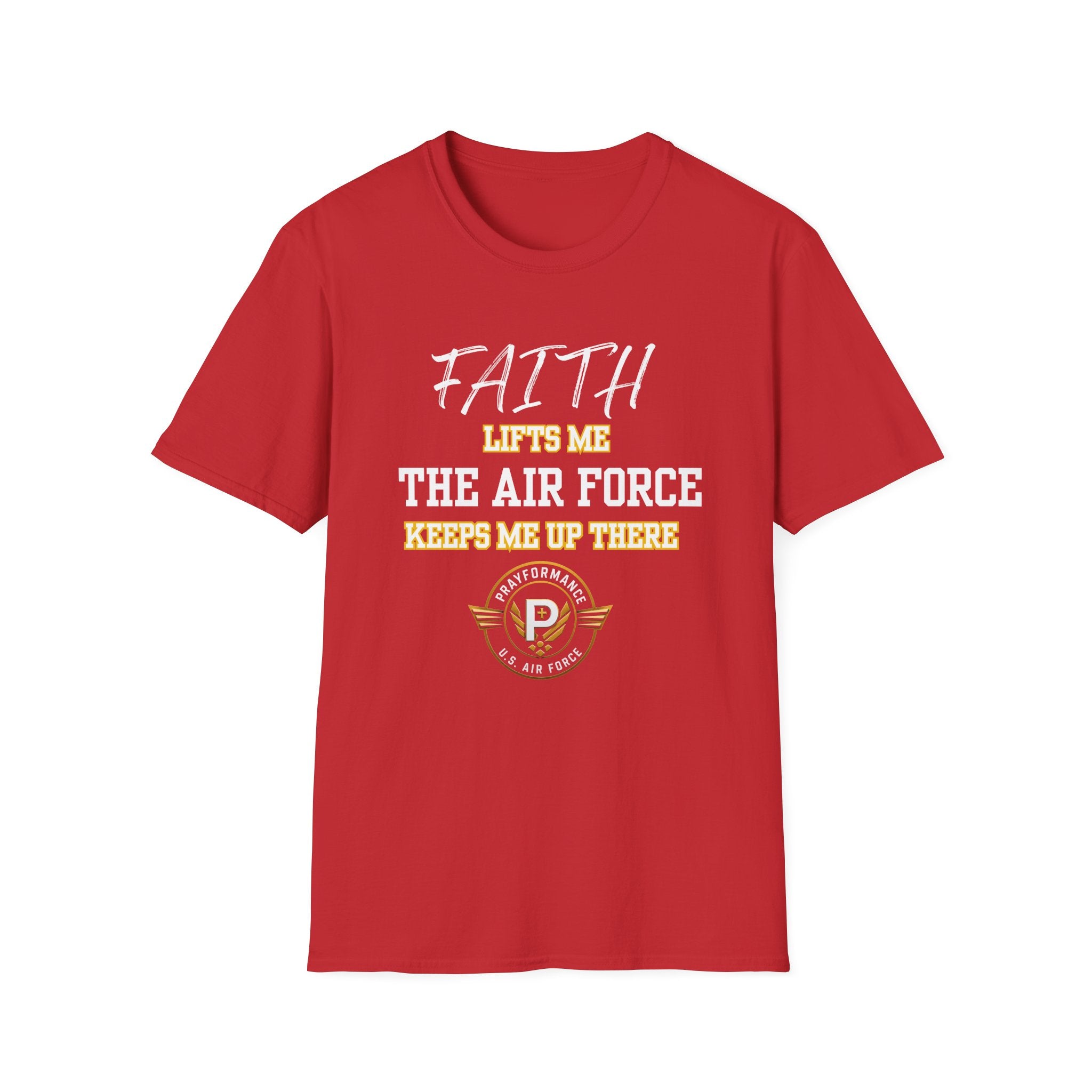 Faith Lifts Me Unisex Softstyle T-Shirt