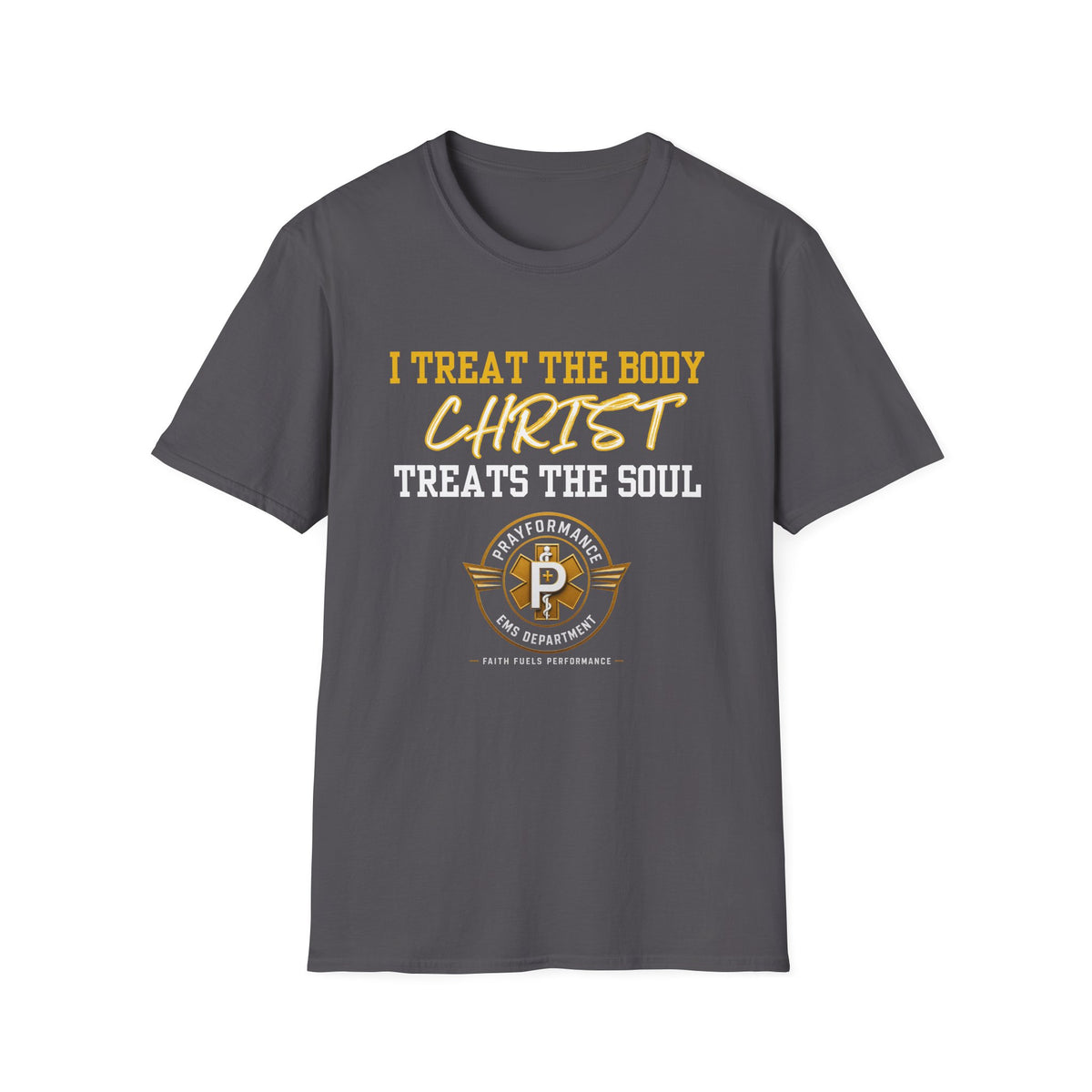 Christ Heals the Soul – Unisex Softstyle T-Shirt