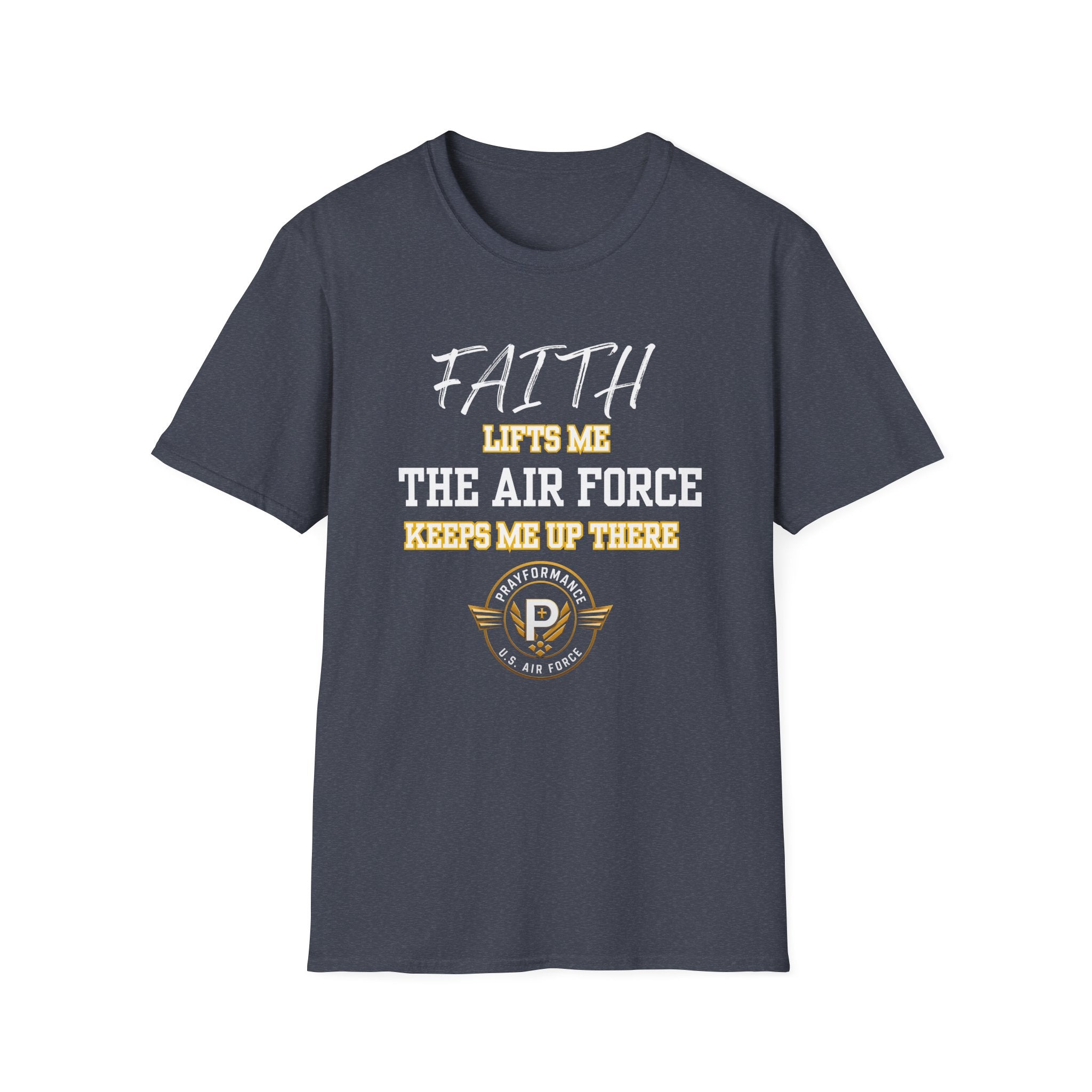 Faith Lifts Me Unisex Softstyle T-Shirt