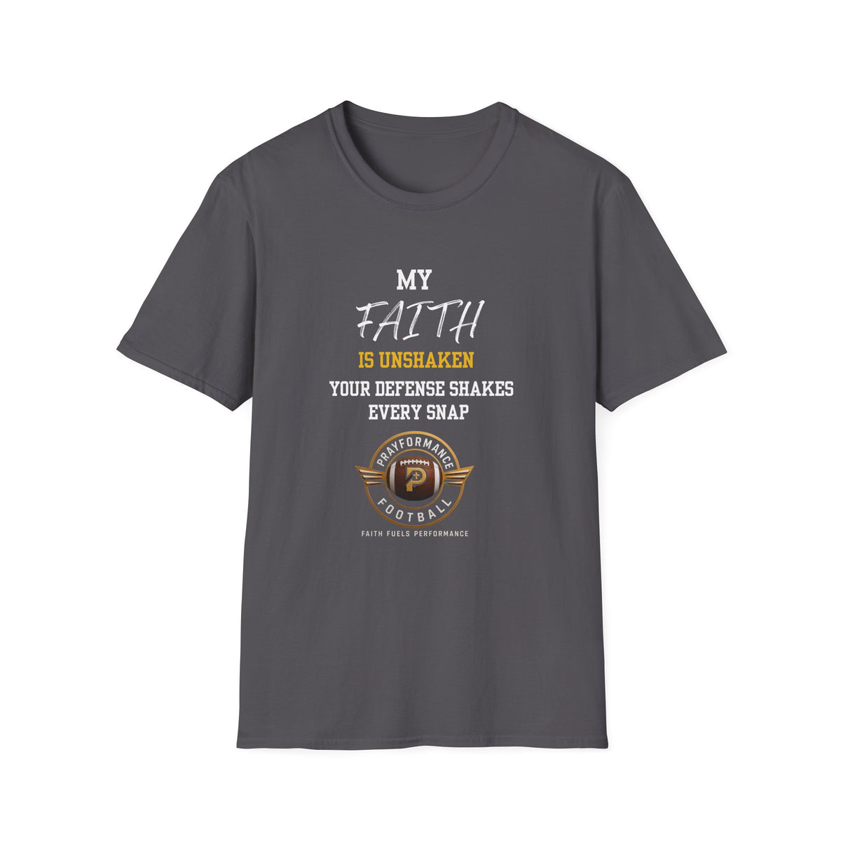 Faith is Unshaken Unisex Softstyle T-Shirt