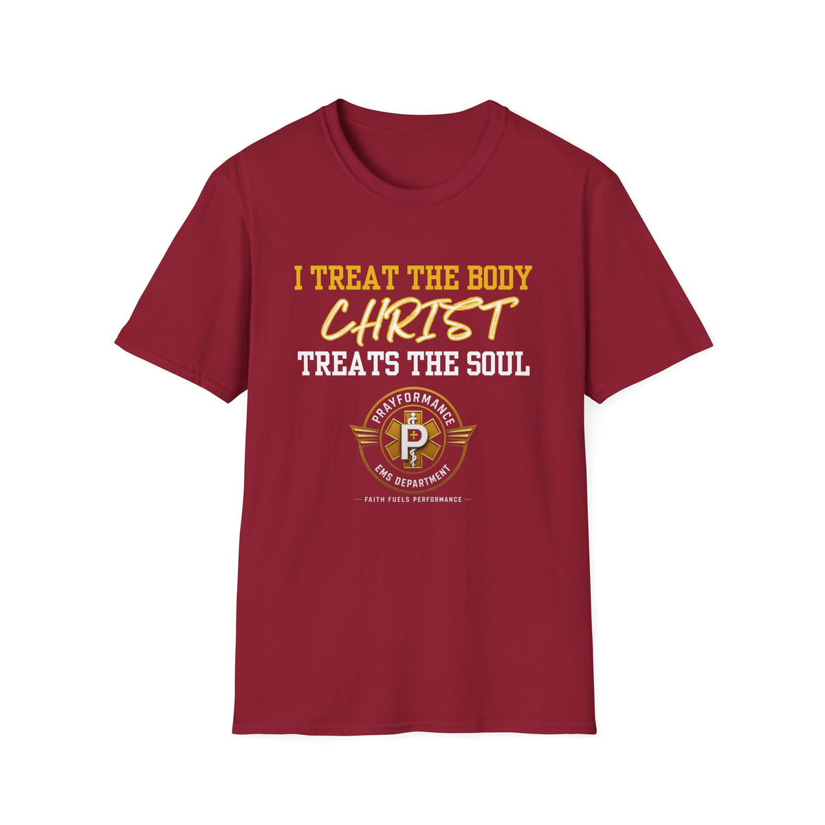 Christ Heals the Soul – Unisex Softstyle T-Shirt