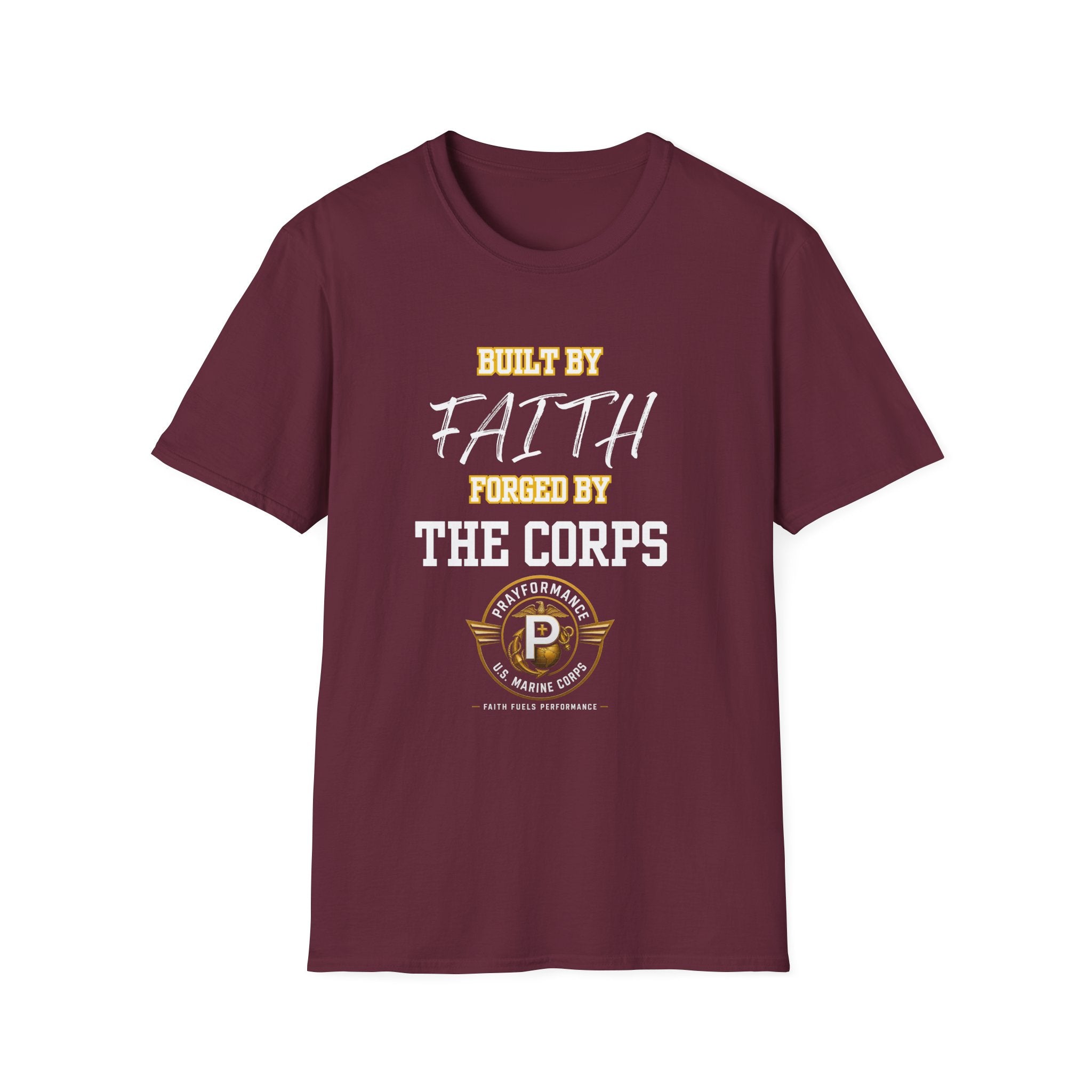 Forged By the Corps Unisex Softstyle T-Shirt