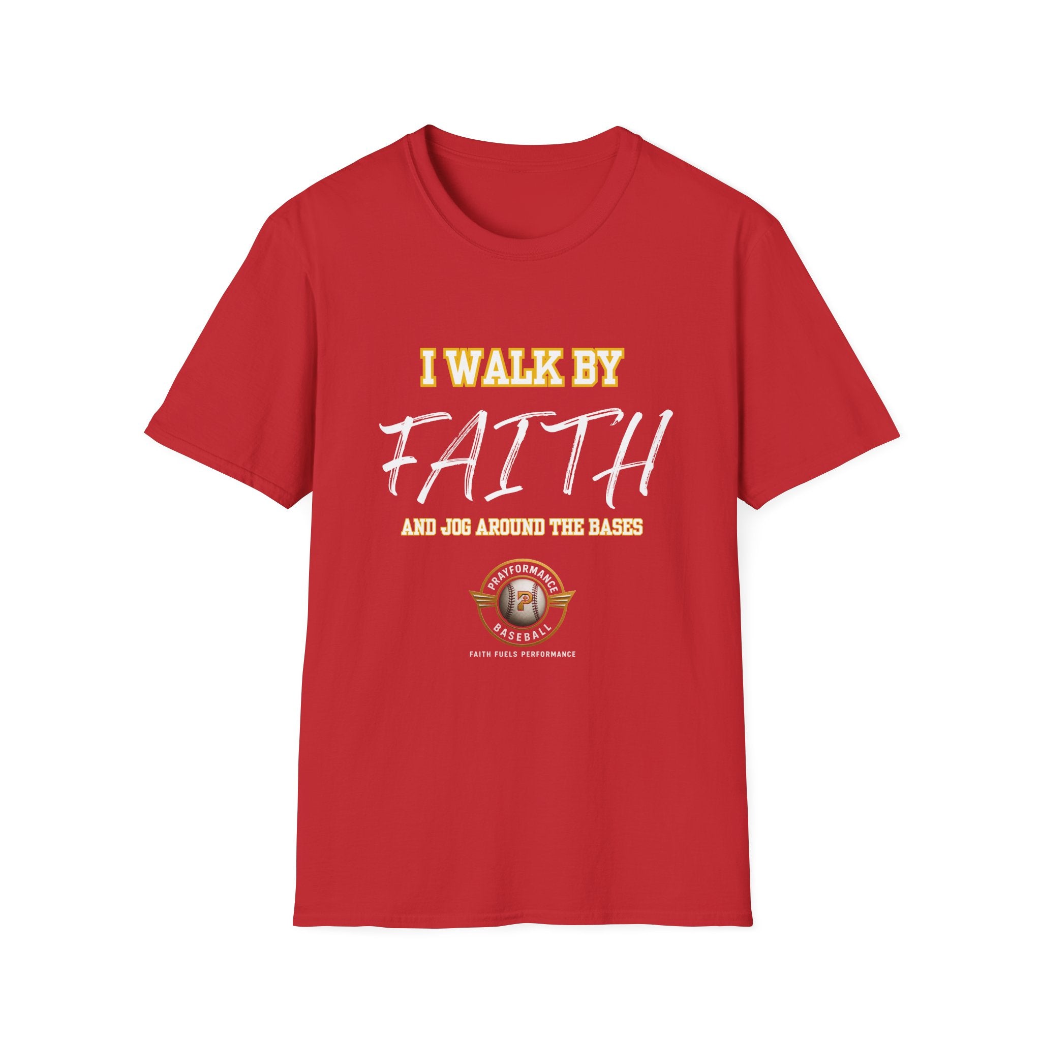 Jog Around the Bases Unisex Softstyle T-Shirt