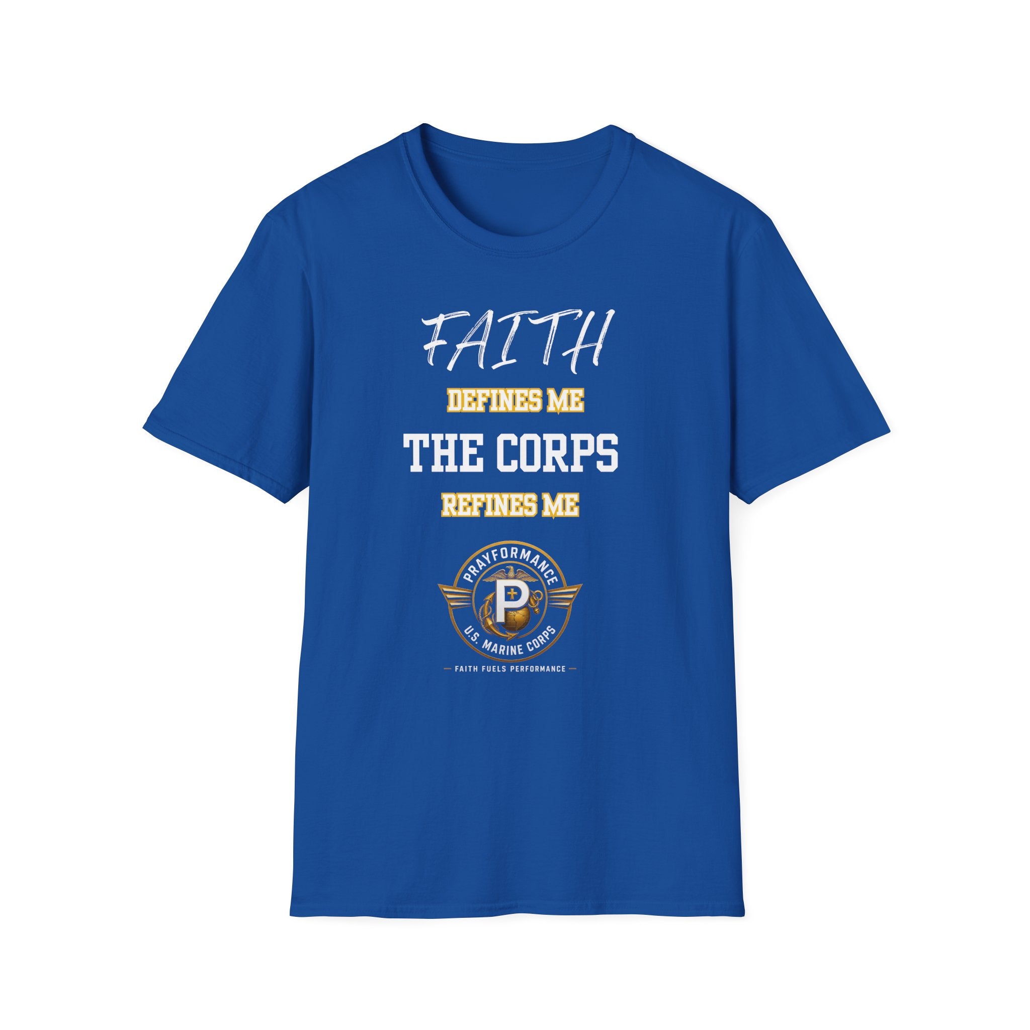Faith Defines Me Unisex Softstyle T-Shirt