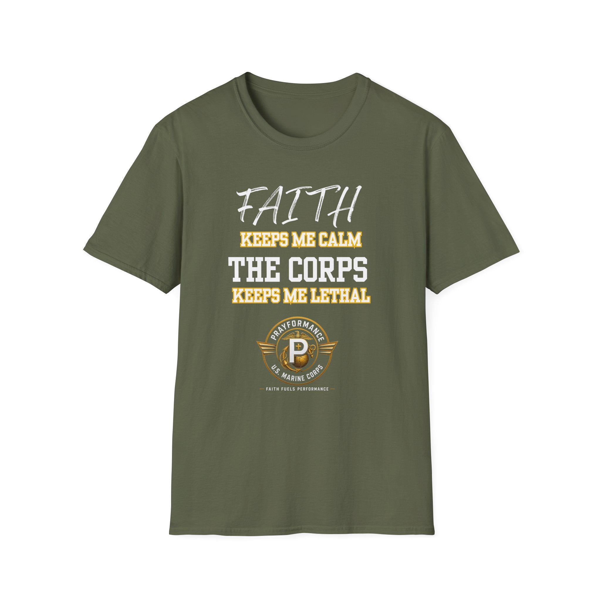 Faith Keeps me Calm Unisex Softstyle T-Shirt