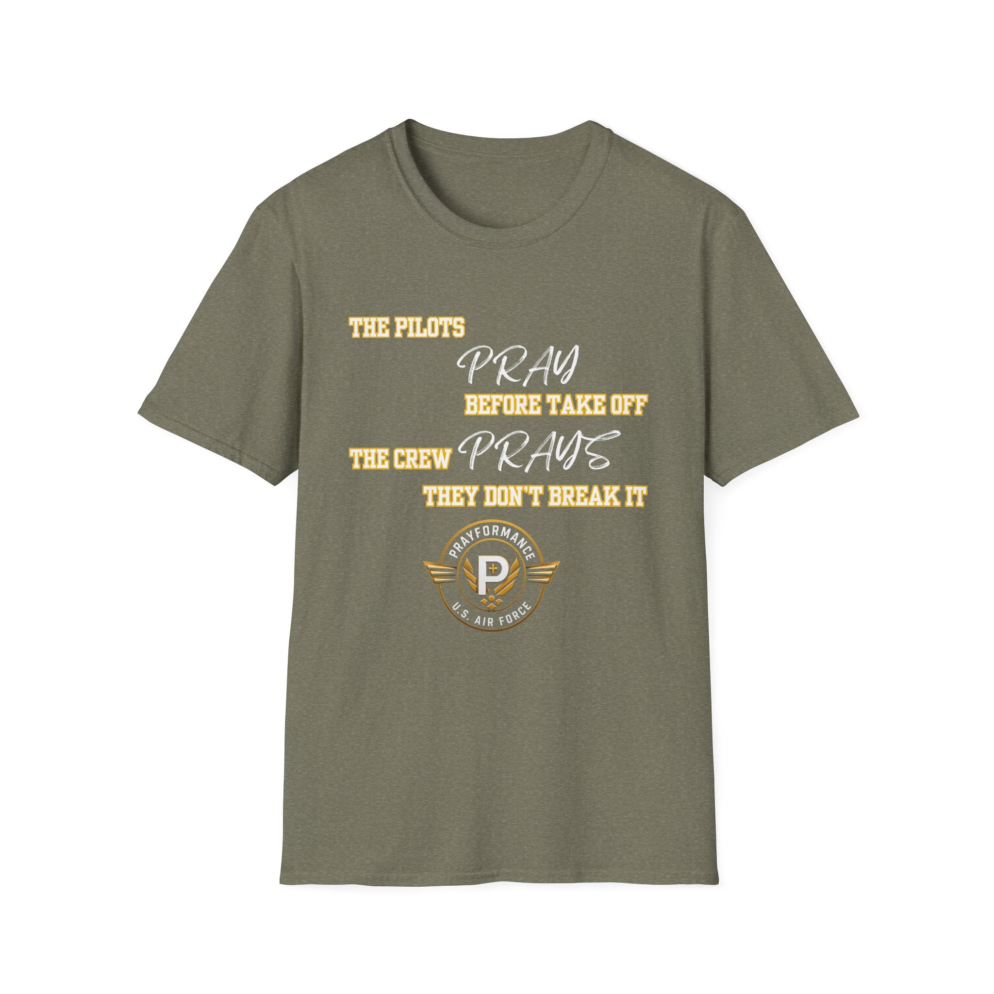 Pray They don't break it Unisex Softstyle T-Shirt