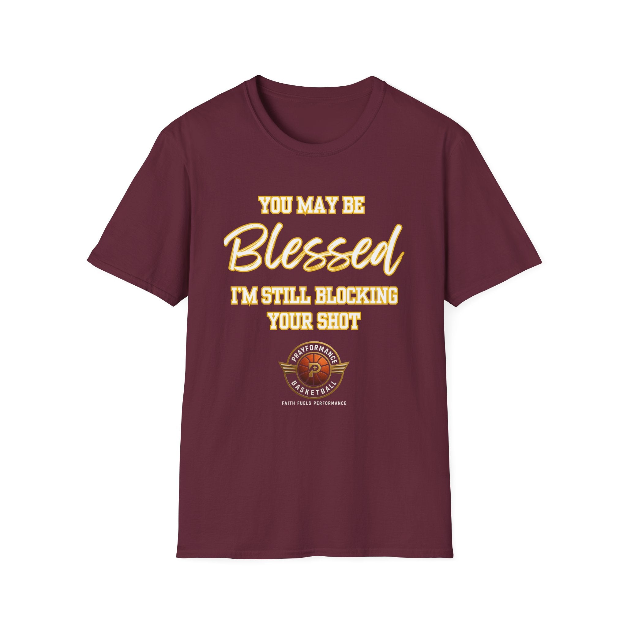 Blocking your shot Unisex Softstyle T-Shirt
