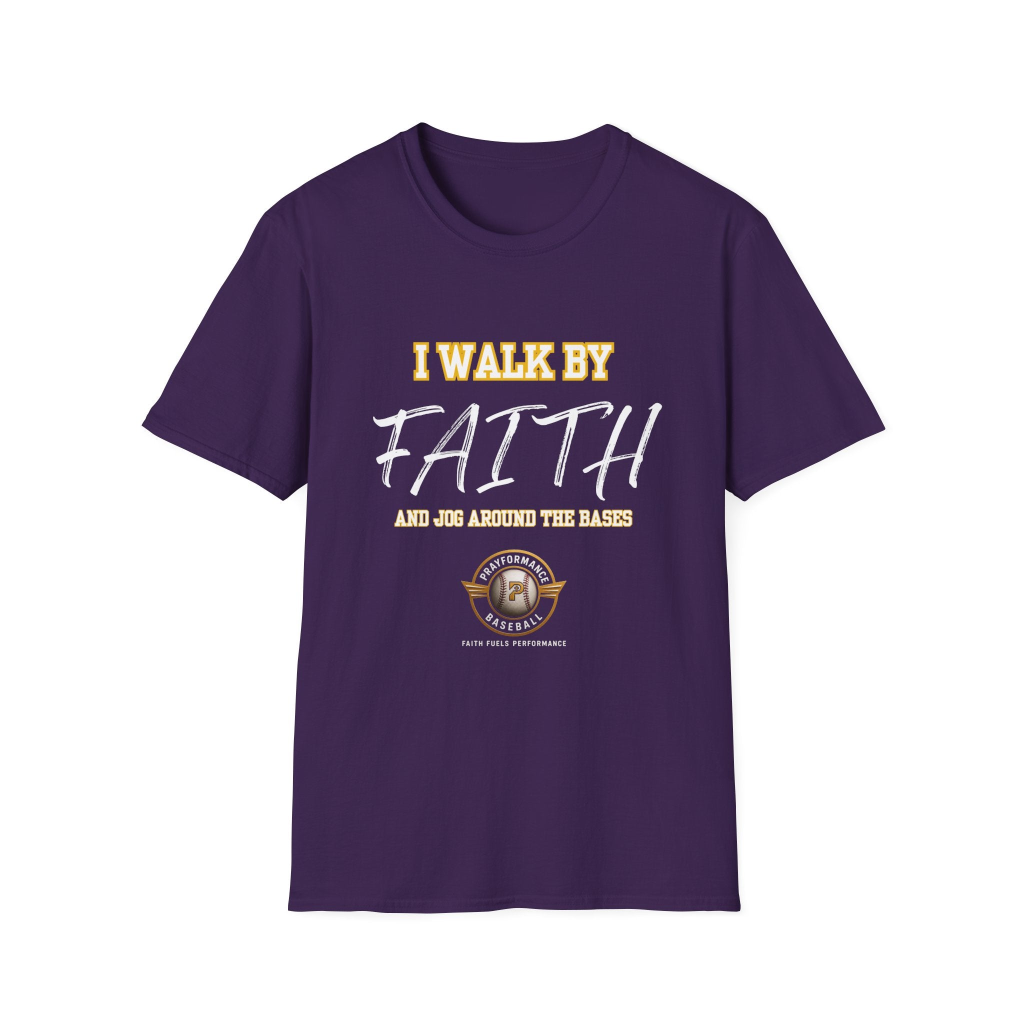 Jog Around the Bases Unisex Softstyle T-Shirt