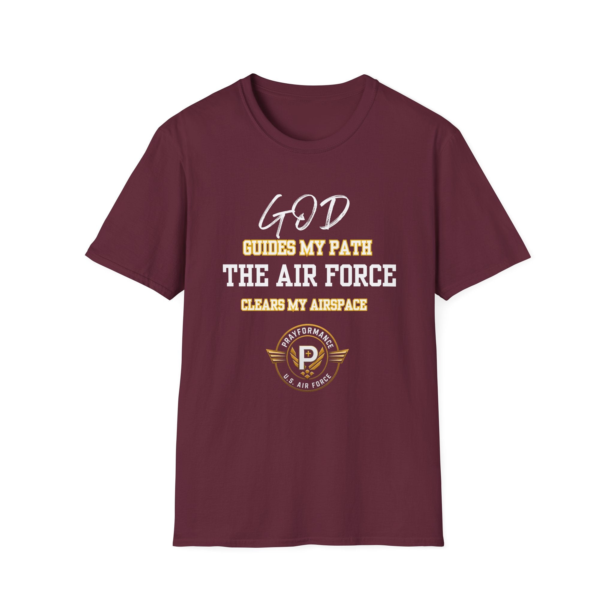 God Guides my Path Unisex Softstyle T-Shirt