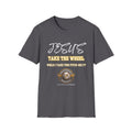 Jesus Sending Baseball 420ft Unisex Softstyle T-Shirt
