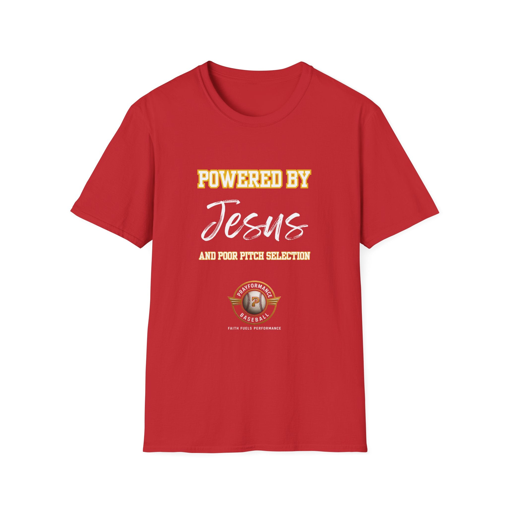 Poor Pitch Selection Unisex Softstyle T-Shirt