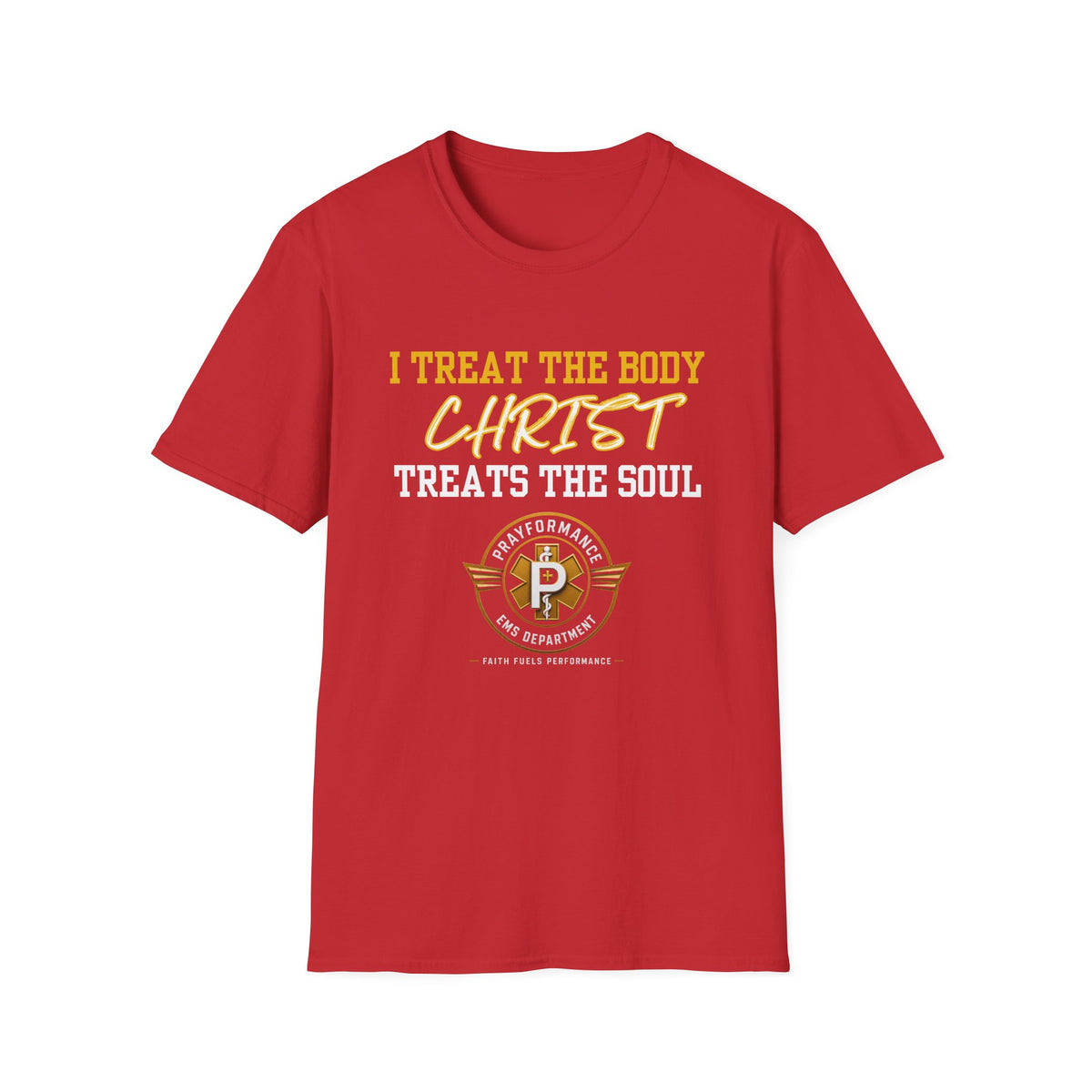 Christ Heals the Soul – Unisex Softstyle T-Shirt