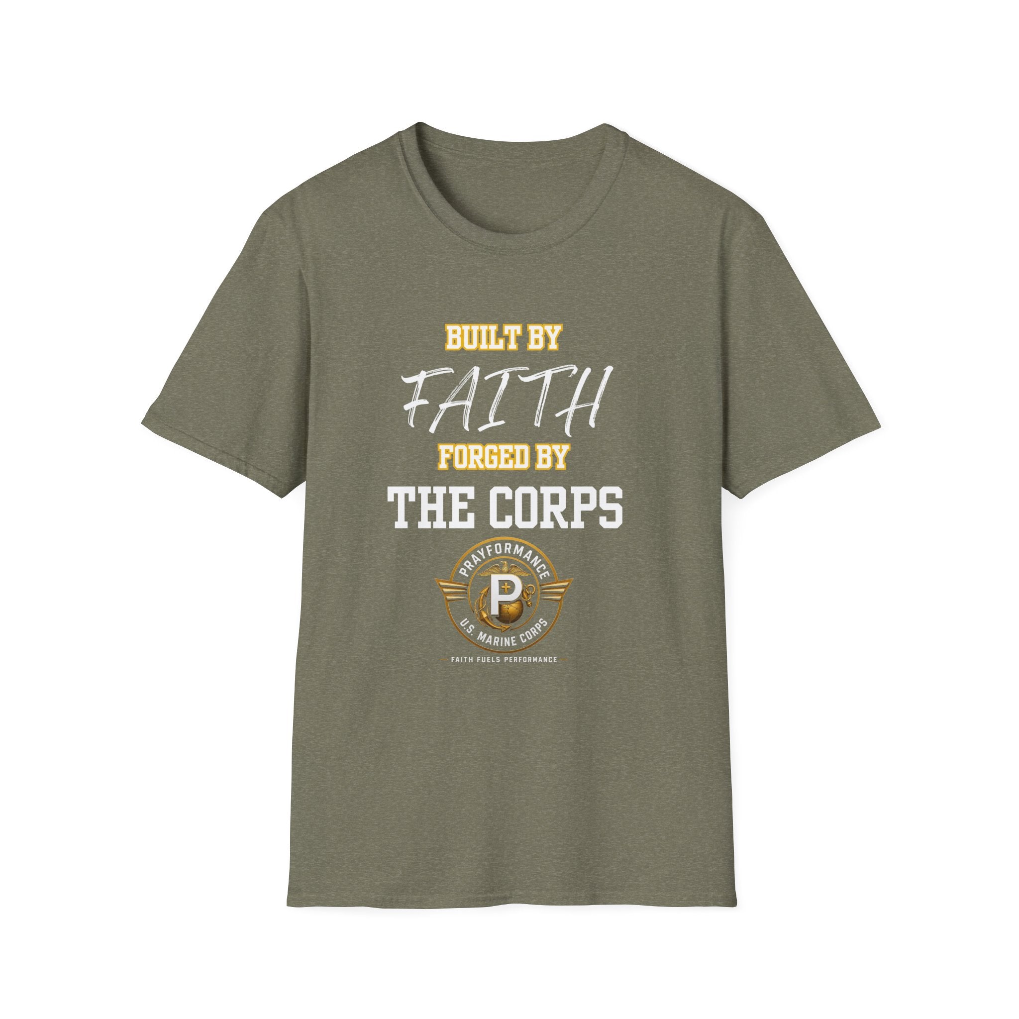 Forged By the Corps Unisex Softstyle T-Shirt