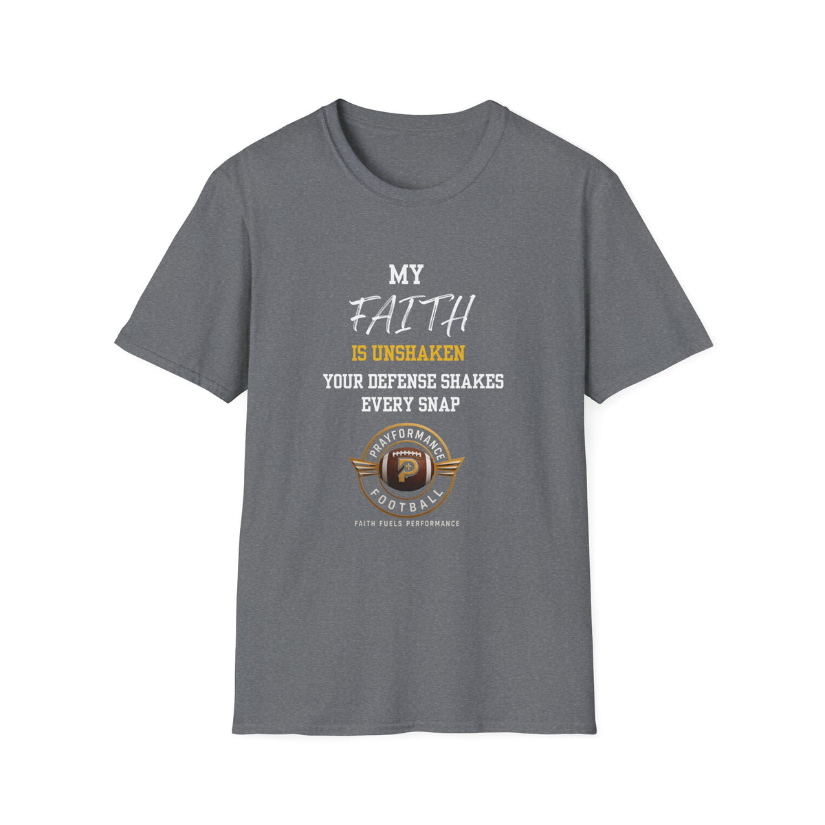 Faith is Unshaken Unisex Softstyle T-Shirt