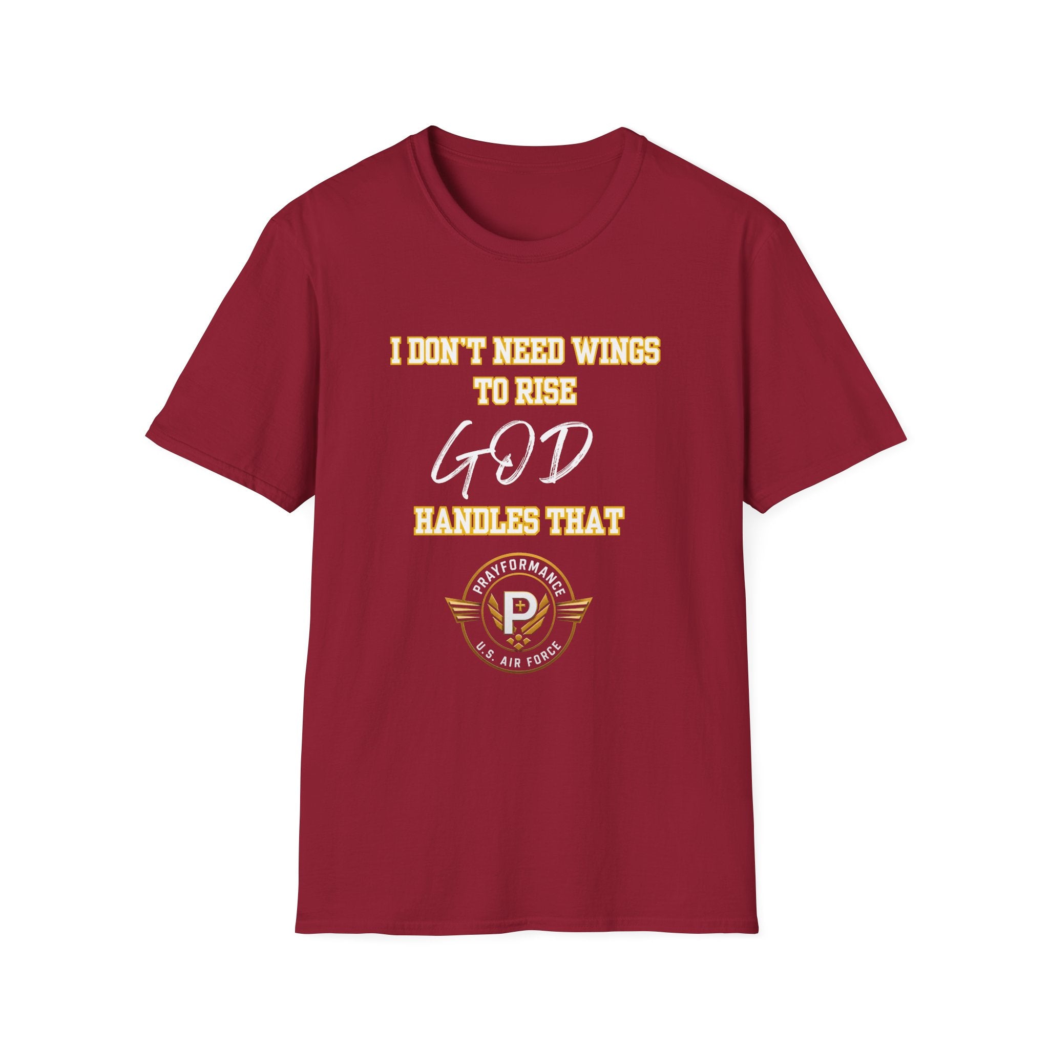 God Handles That Unisex Softstyle T-Shirt