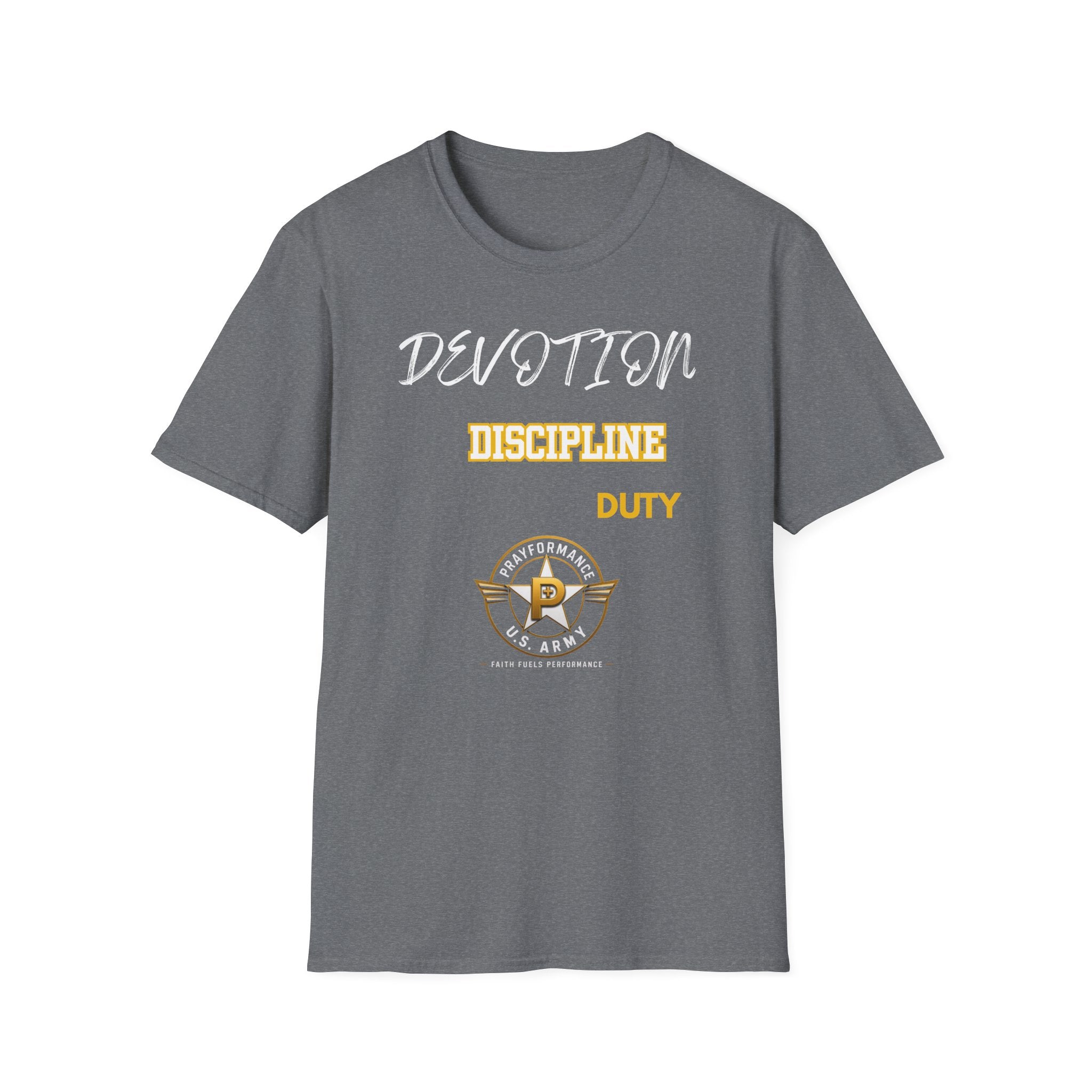 Devotion Discipline Duty Unisex Softstyle T-Shirt