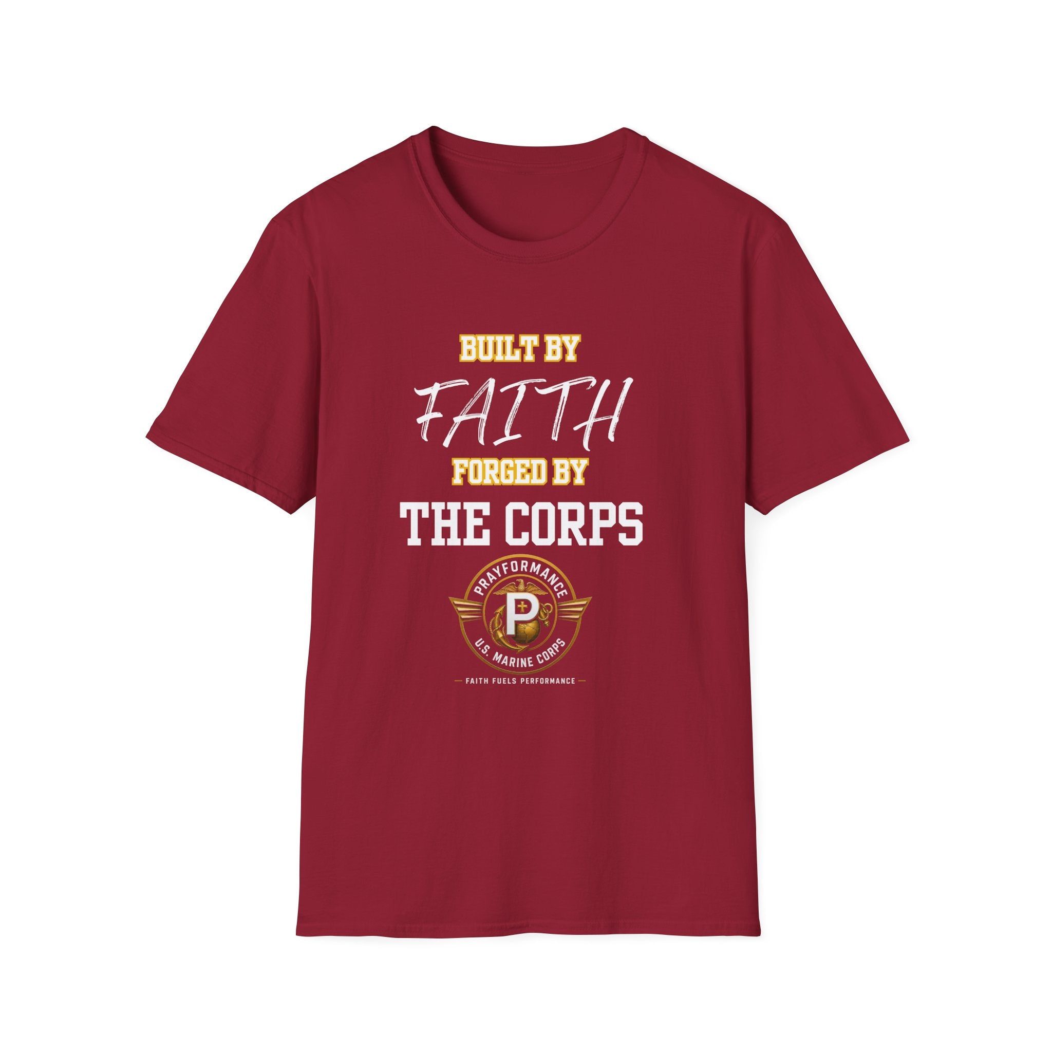 Forged By the Corps Unisex Softstyle T-Shirt