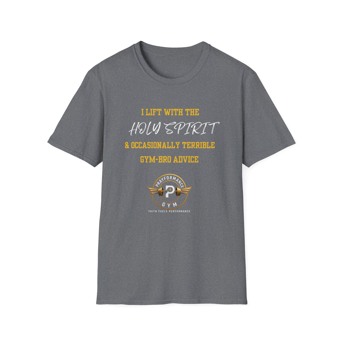 Lift With The Holy Spirit Unisex Softstyle T-Shirt