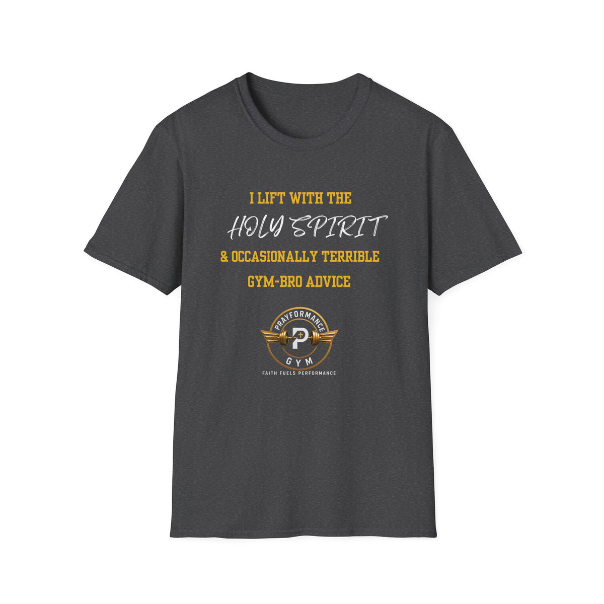 Lift With The Holy Spirit Unisex Softstyle T-Shirt