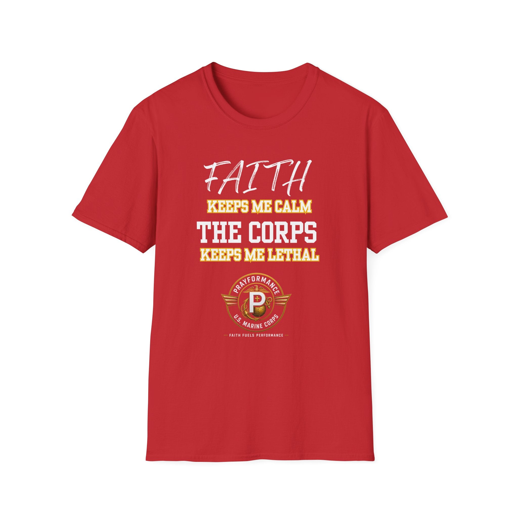Faith Keeps me Calm Unisex Softstyle T-Shirt