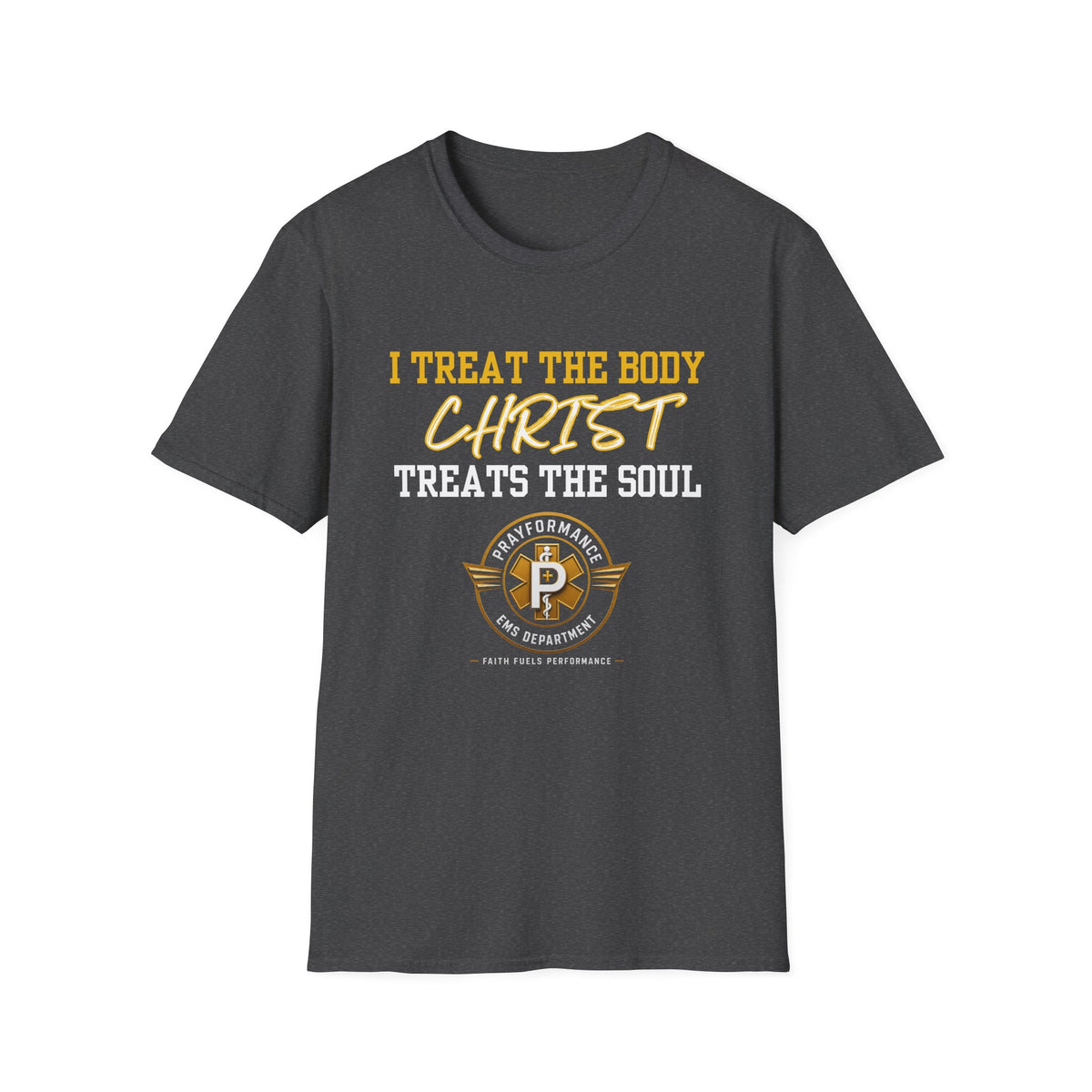 Christ Heals the Soul – Unisex Softstyle T-Shirt