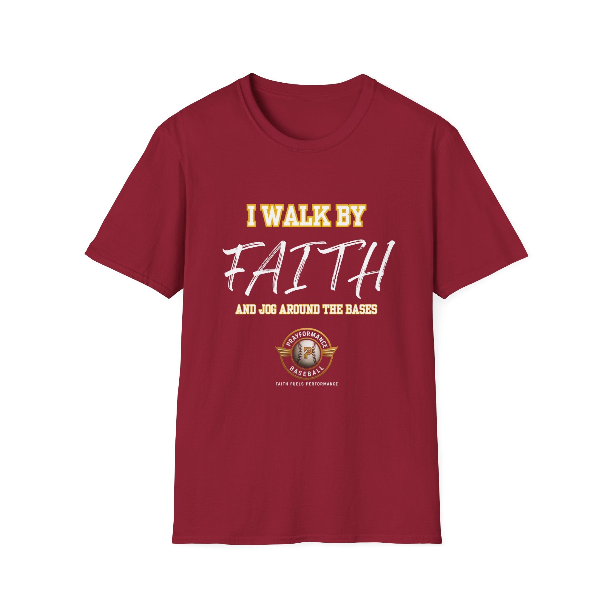 Jog Around the Bases Unisex Softstyle T-Shirt
