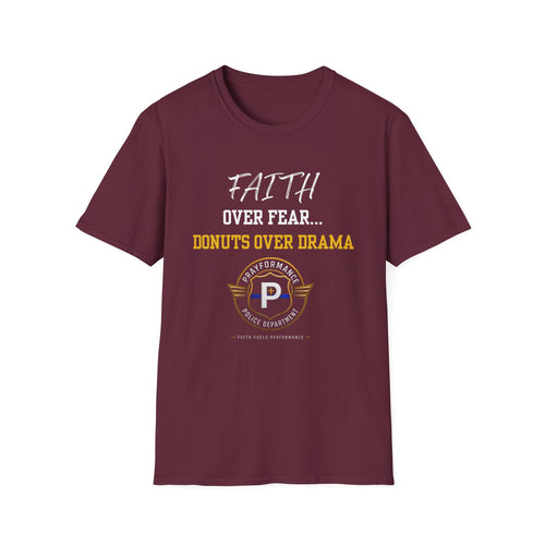 DONUTS OVER DRAMA Unisex Softstyle T-Shirt