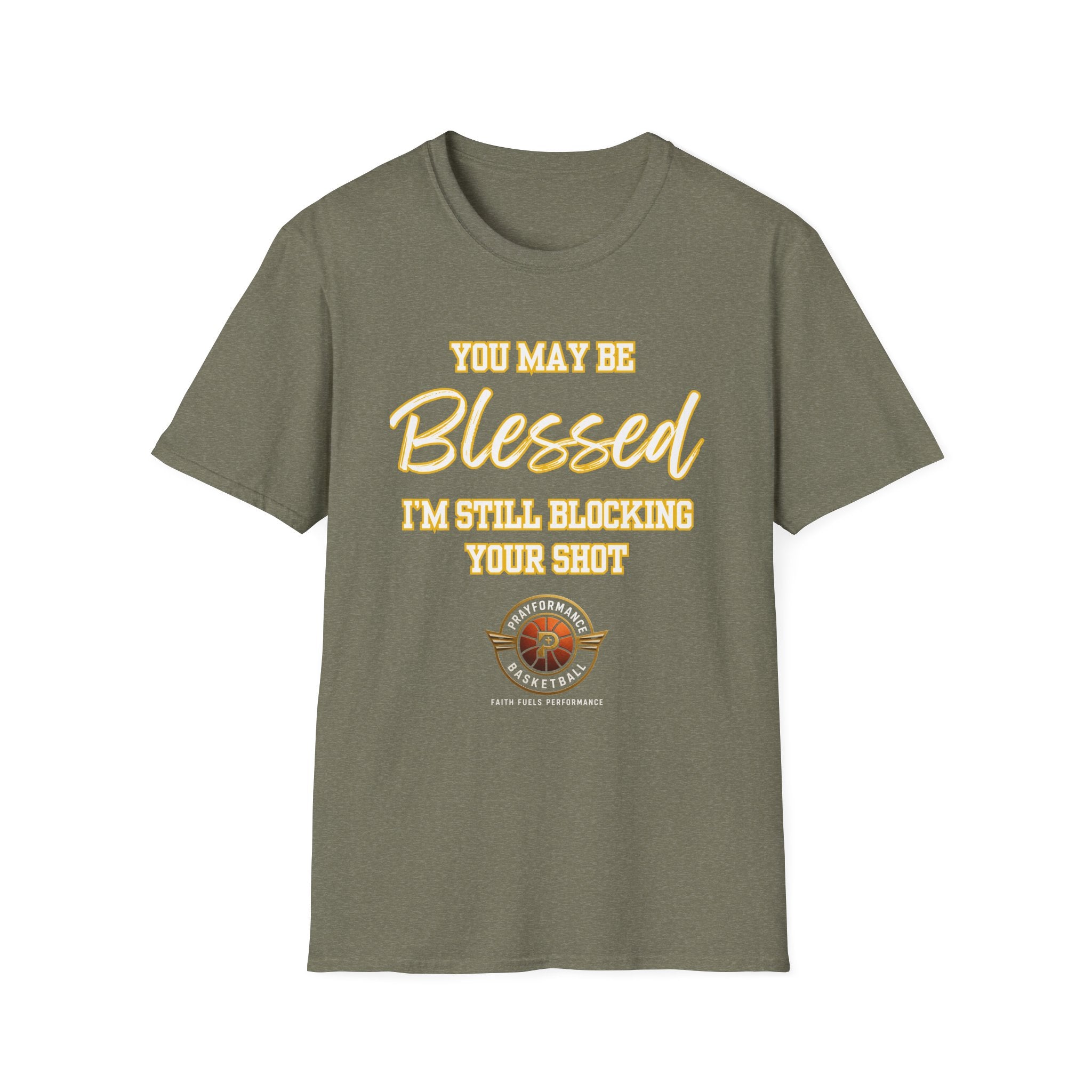 Blocking your shot Unisex Softstyle T-Shirt