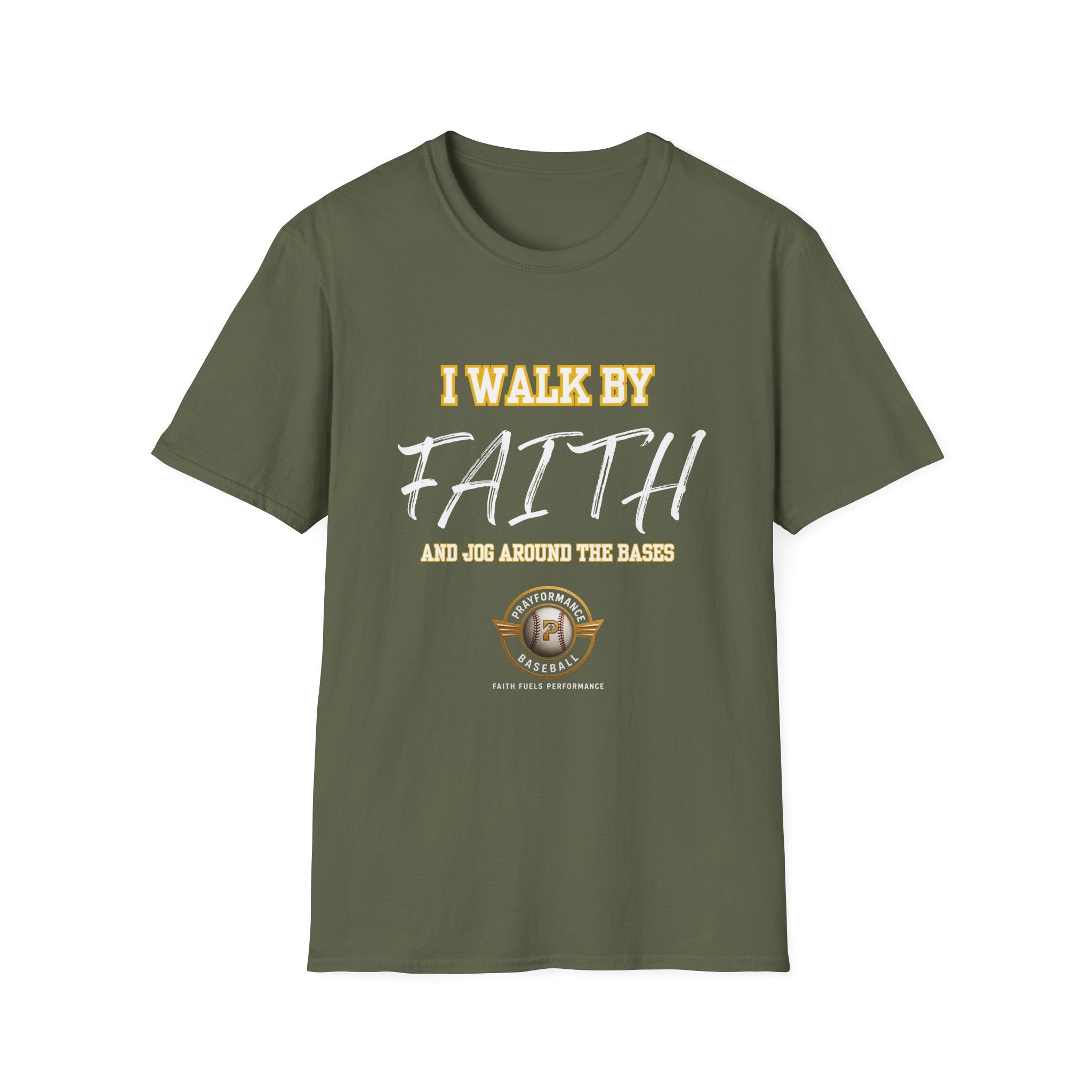 Jog Around the Bases Unisex Softstyle T-Shirt