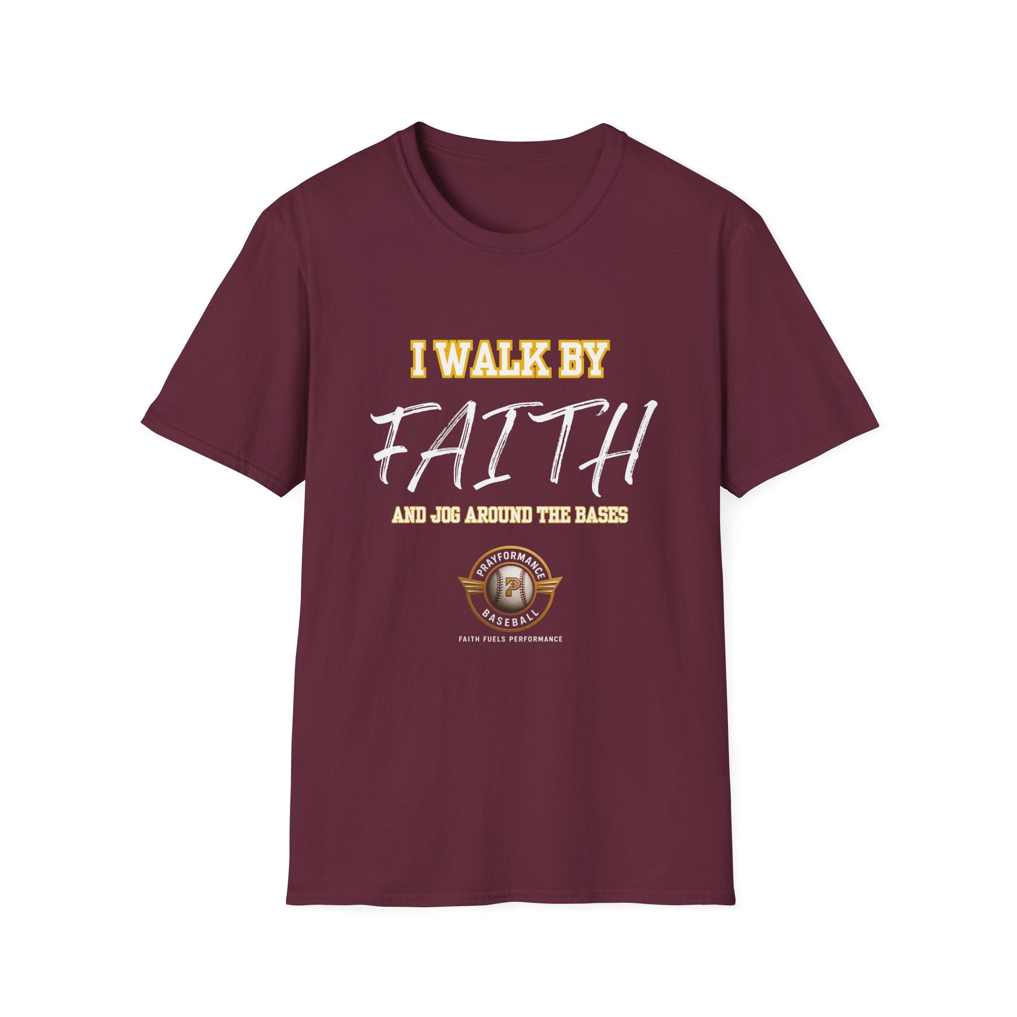 Jog Around the Bases Unisex Softstyle T-Shirt