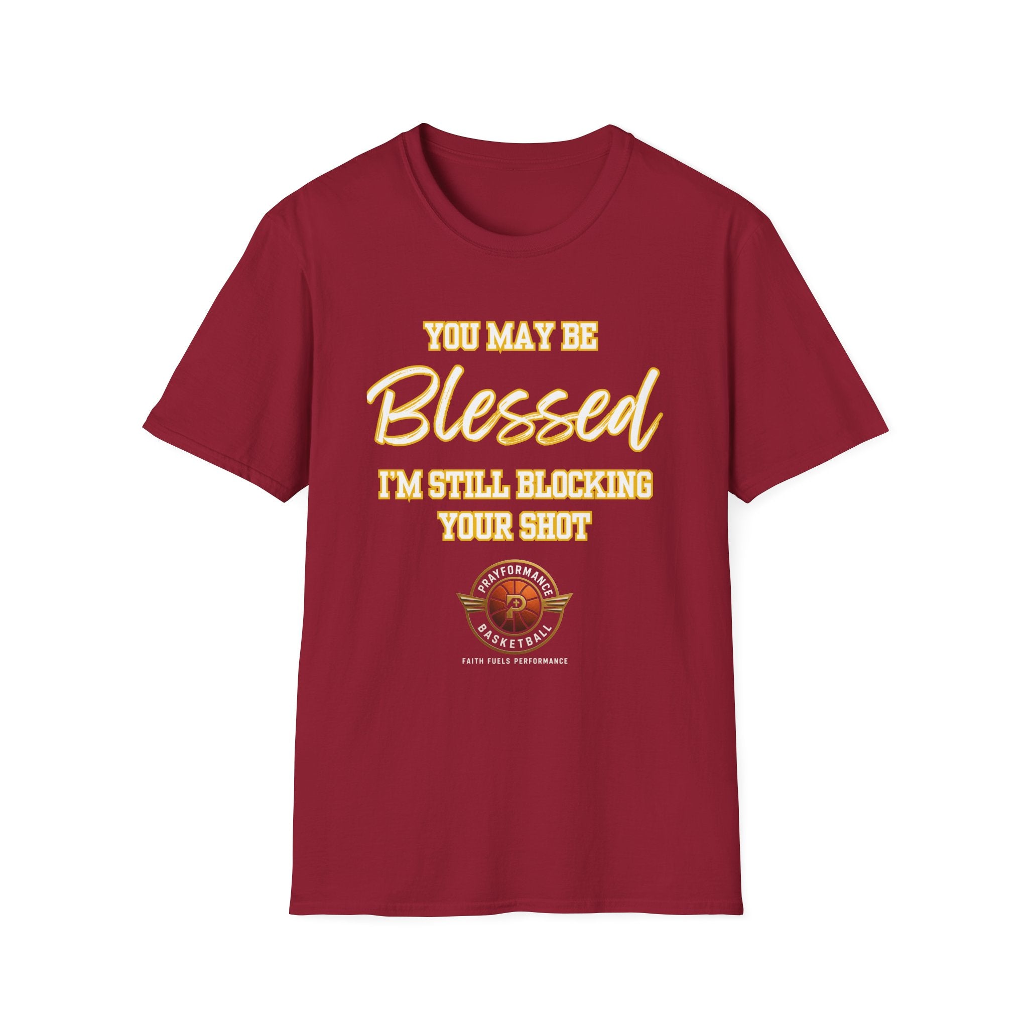Blocking your shot Unisex Softstyle T-Shirt