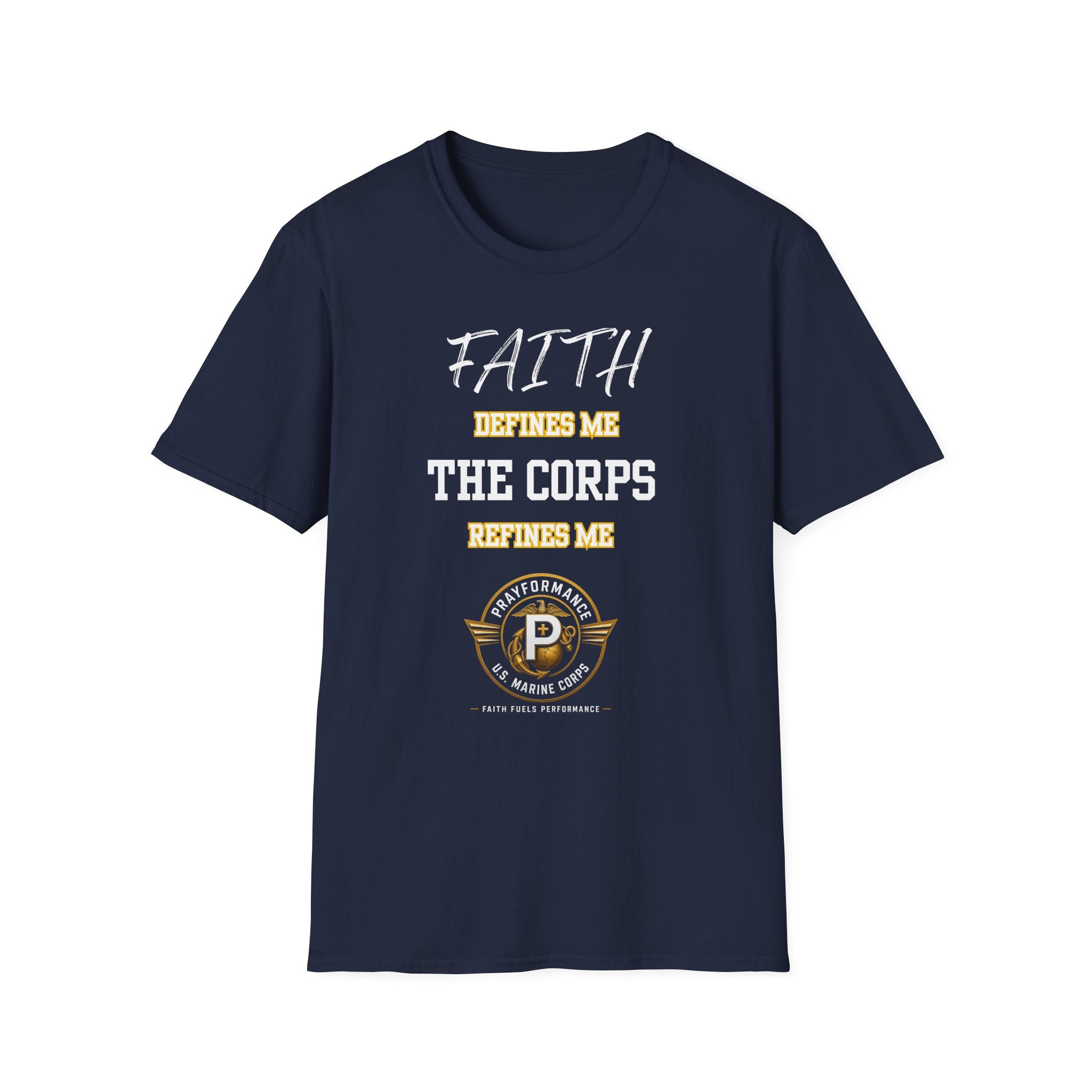 Faith Defines Me Unisex Softstyle T-Shirt