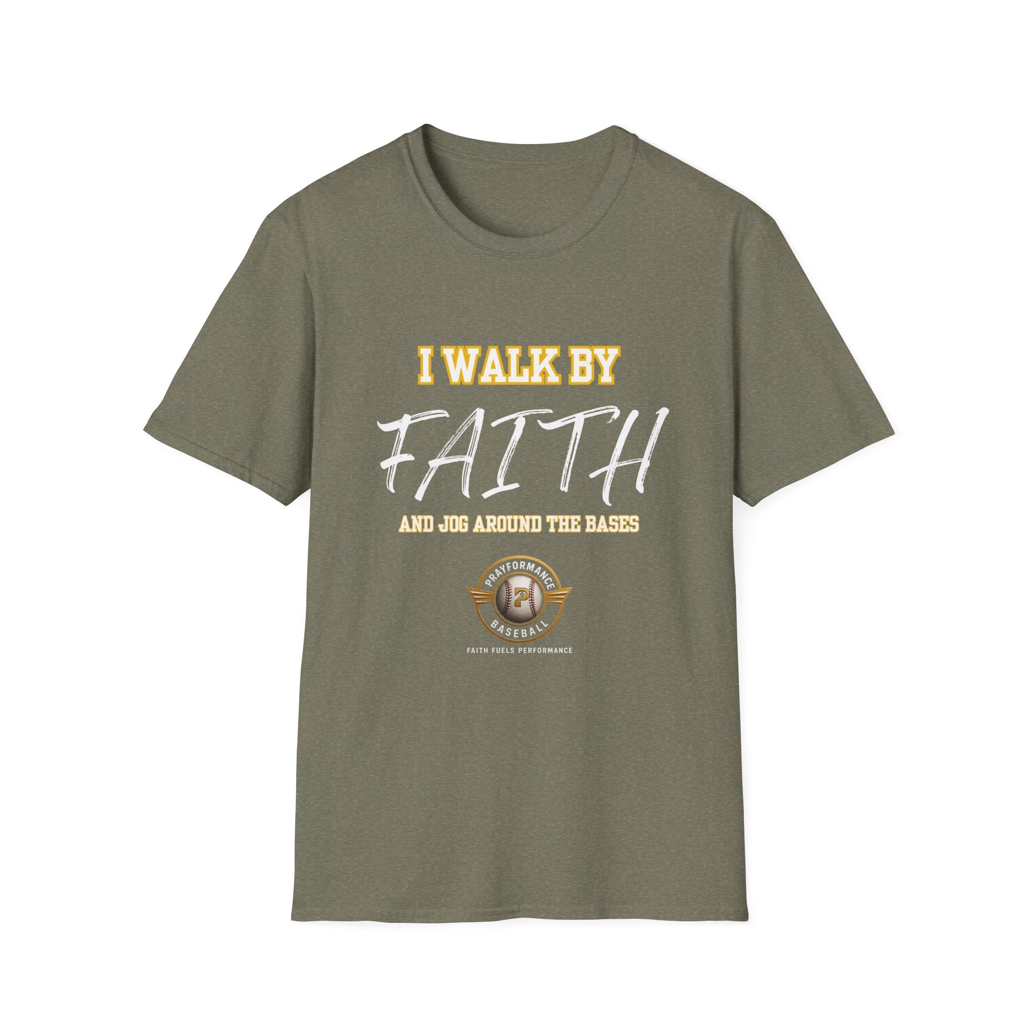 Jog Around the Bases Unisex Softstyle T-Shirt
