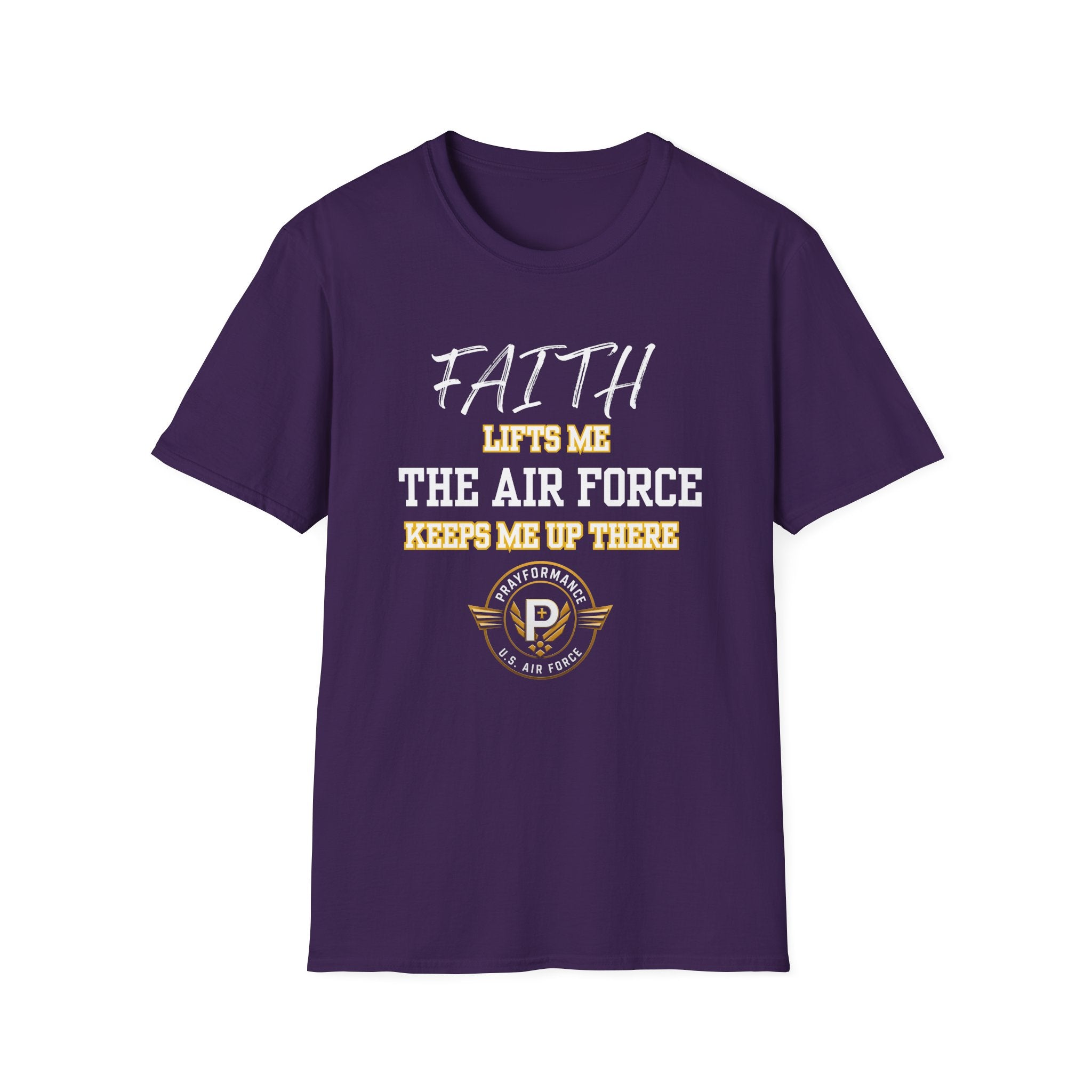 Faith Lifts Me Unisex Softstyle T-Shirt