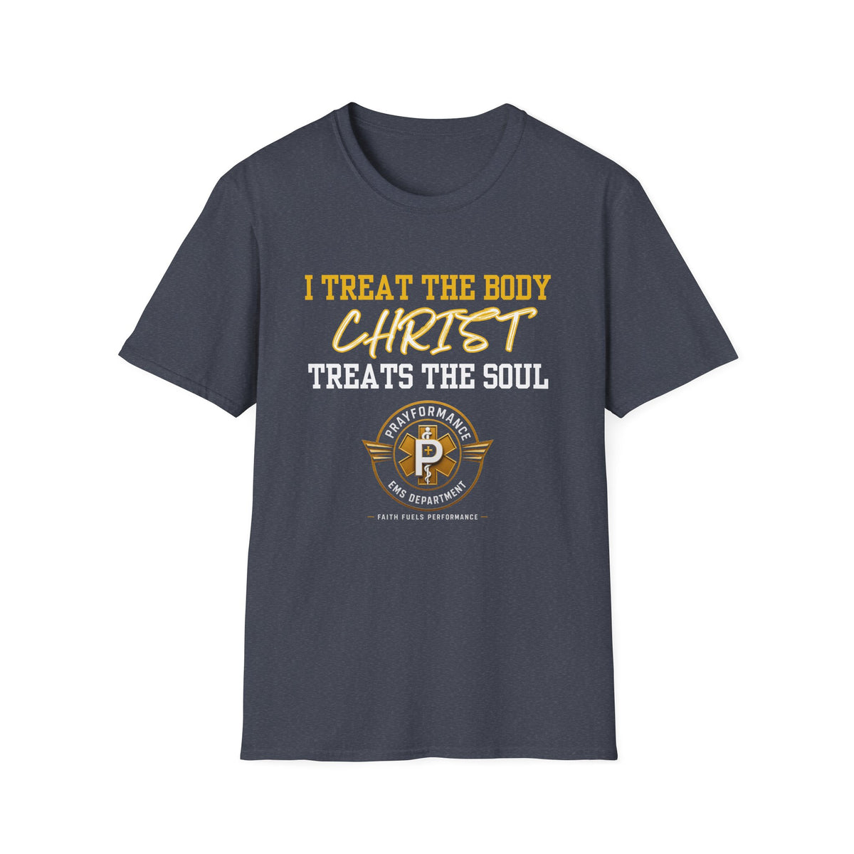 Christ Heals the Soul – Unisex Softstyle T-Shirt