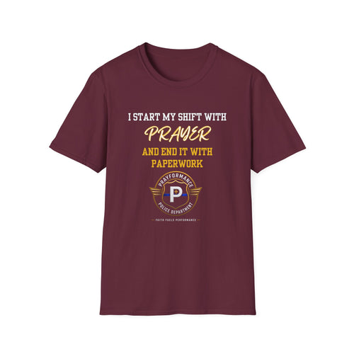 END WITH PAPERWORK Unisex Softstyle T-Shirt