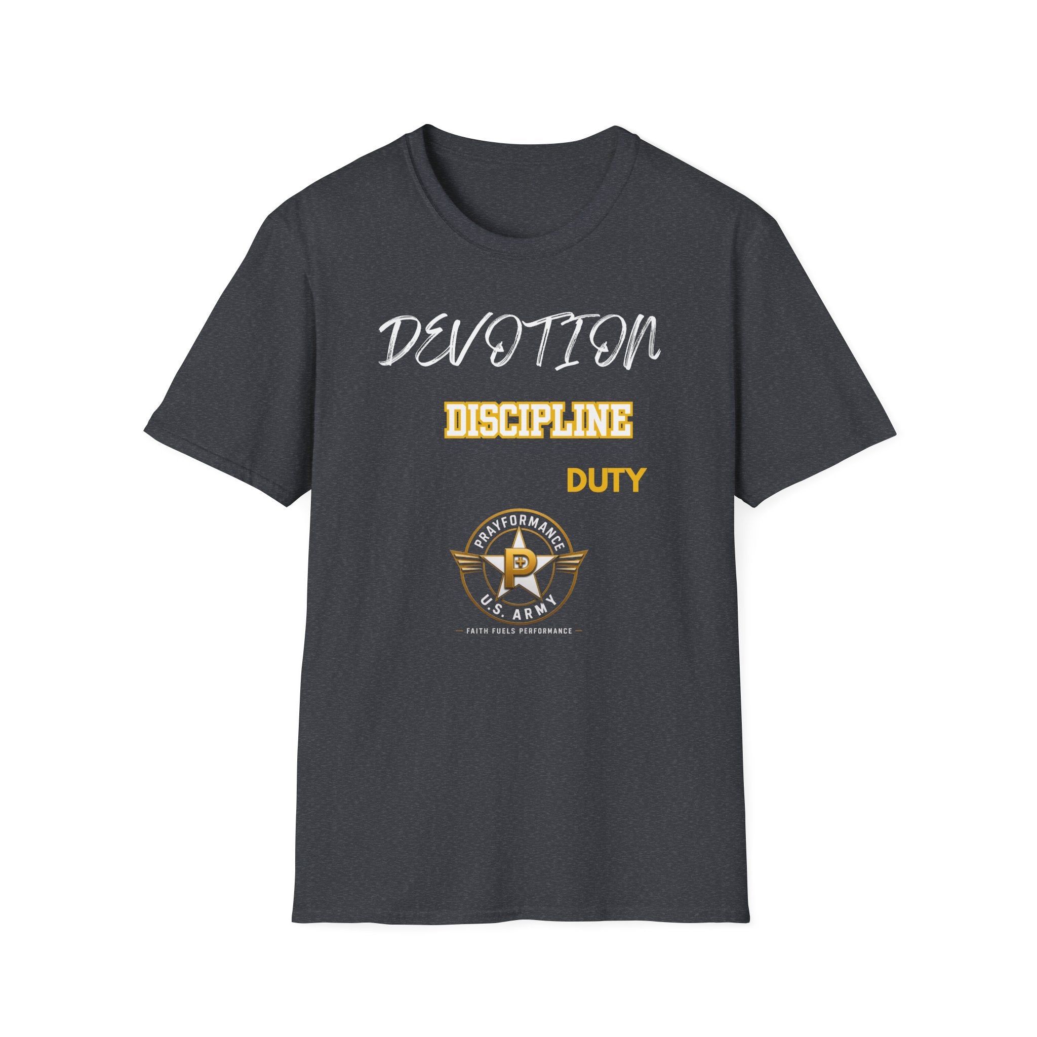 Devotion Discipline Duty Unisex Softstyle T-Shirt