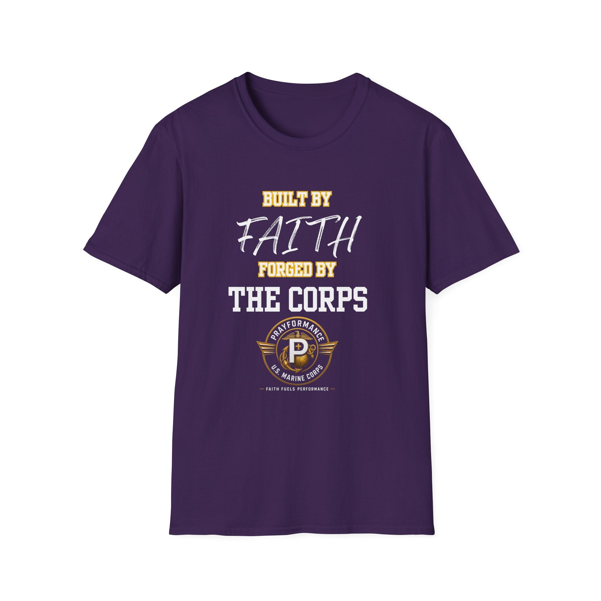 Forged By the Corps Unisex Softstyle T-Shirt