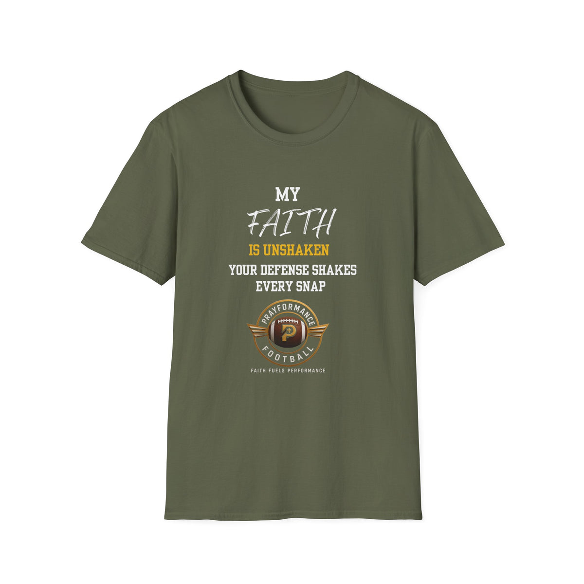 Faith is Unshaken Unisex Softstyle T-Shirt