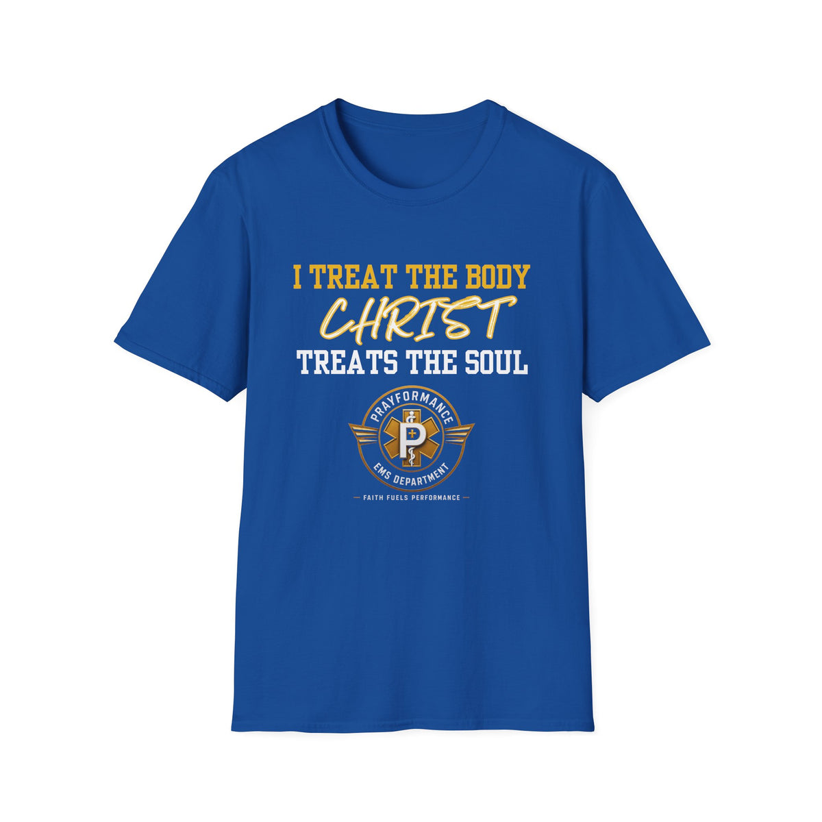 Christ Heals the Soul – Unisex Softstyle T-Shirt