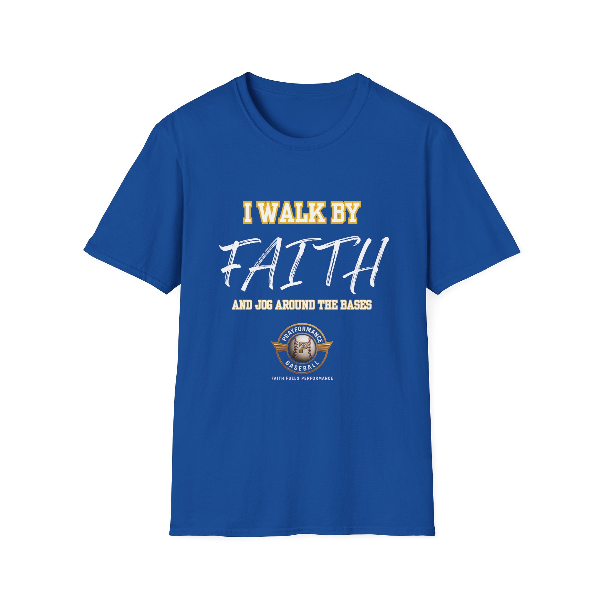 Jog Around the Bases Unisex Softstyle T-Shirt