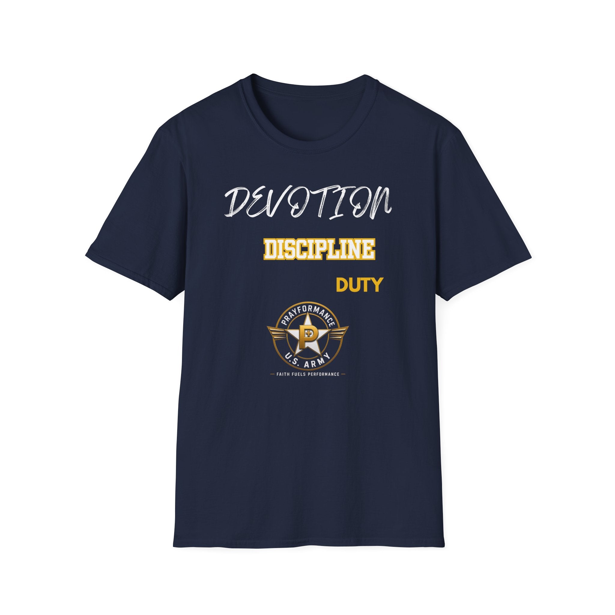 Devotion Discipline Duty Unisex Softstyle T-Shirt