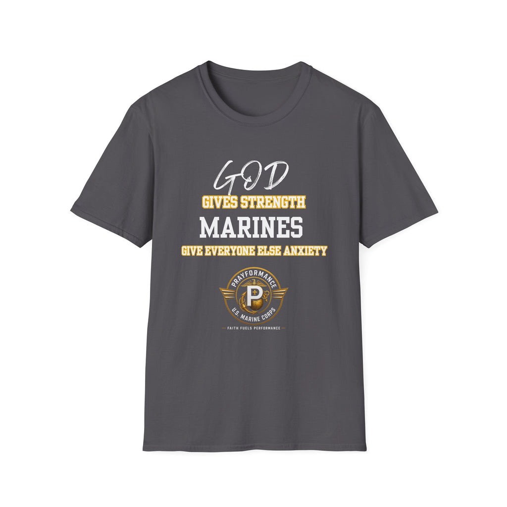 Marines Give Anxiety Unisex Softstyle T-Shirt