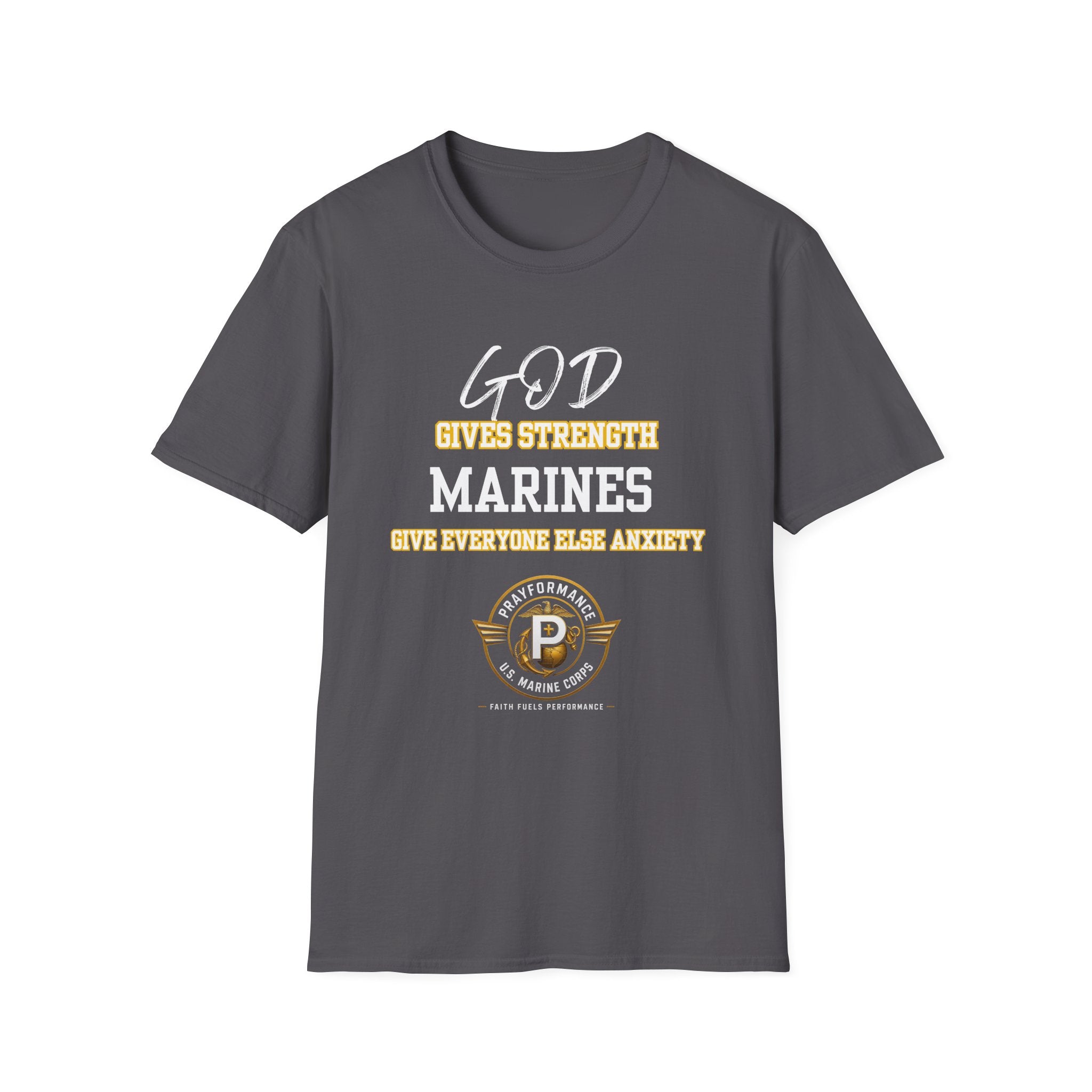 Marines Give Anxiety Unisex Softstyle T-Shirt