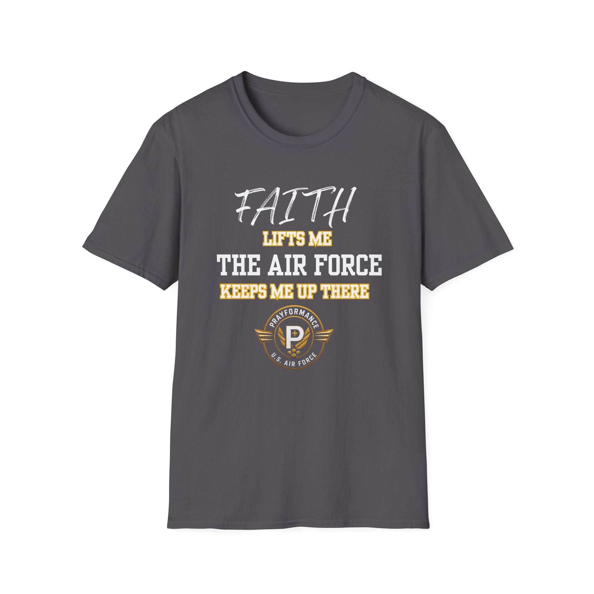 Faith Lifts Me Unisex Softstyle T-Shirt